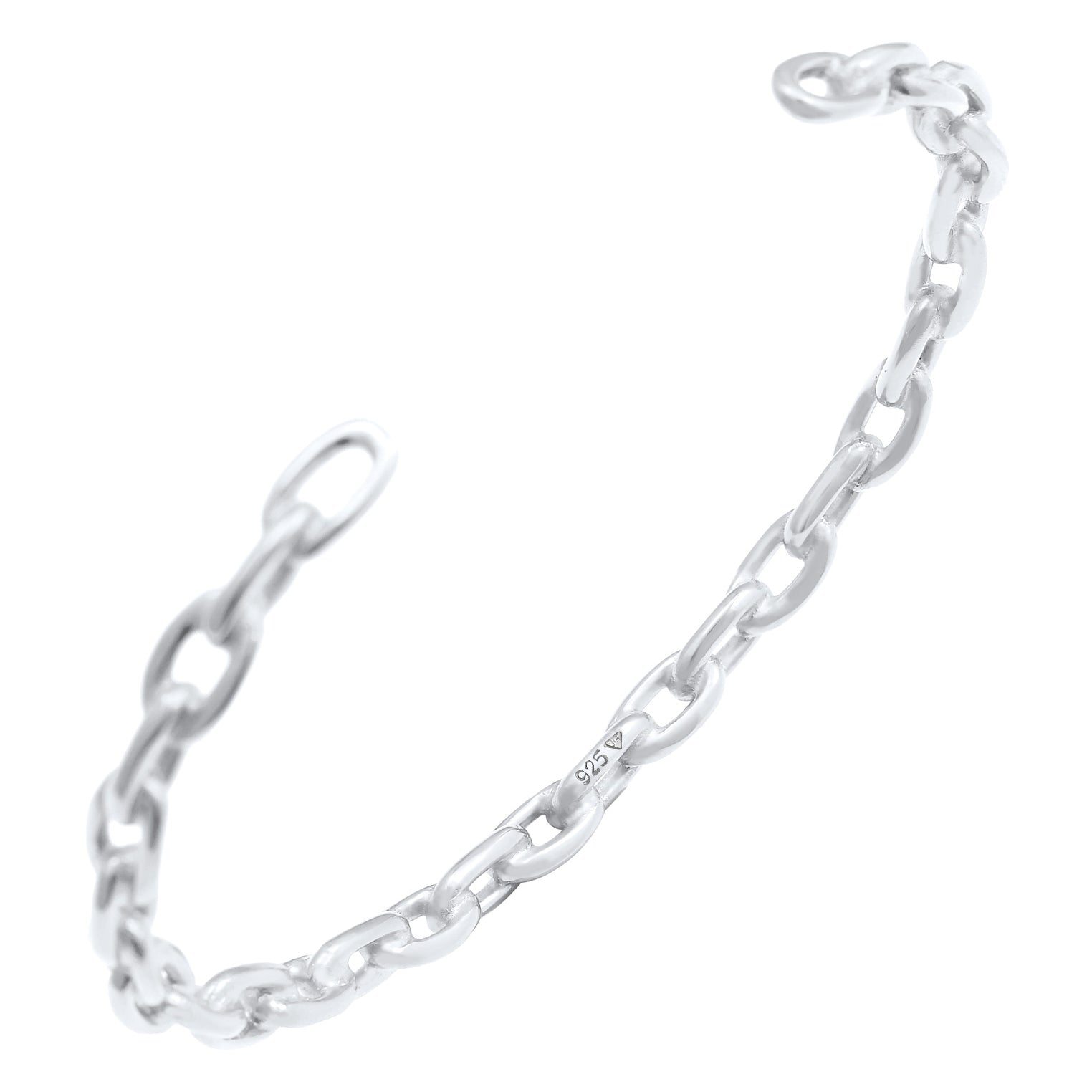 Silber - Elli PREMIUM | Armreif Geflochten | 925er Sterling Silber