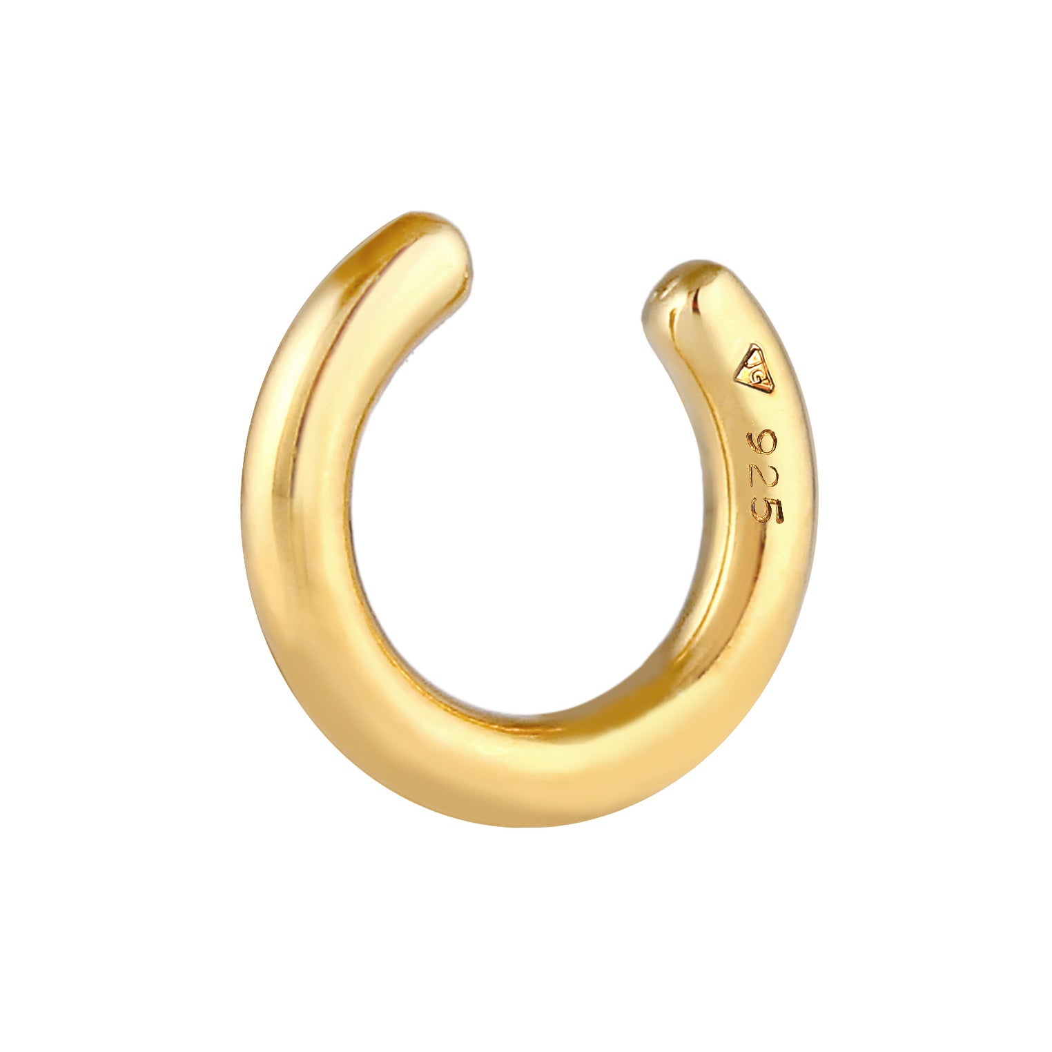 Gold - Elli | Single Earcuff | 925 Sterling Silber vergoldet