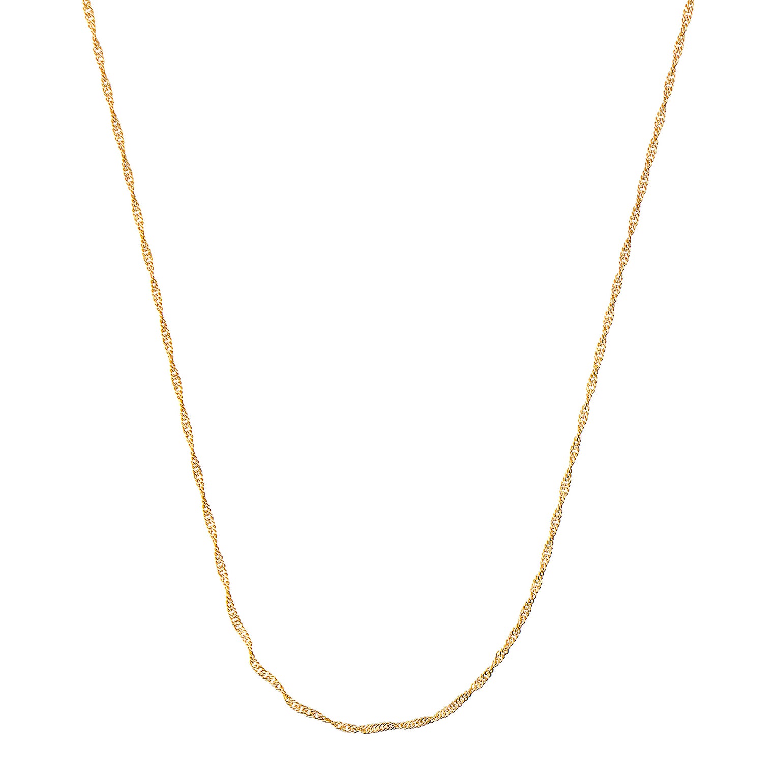 Gold - Elli PREMIUM | Halskette Basic | 333 Gelbgold