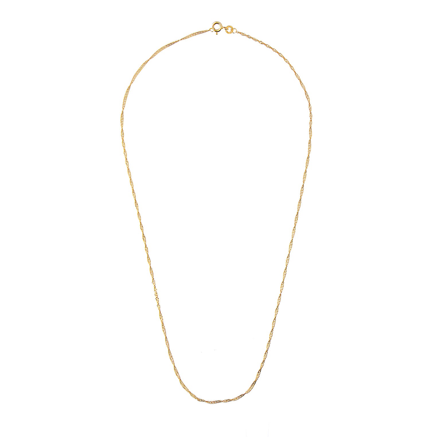 Gold - Elli PREMIUM | Halskette Basic | 333 Gelbgold