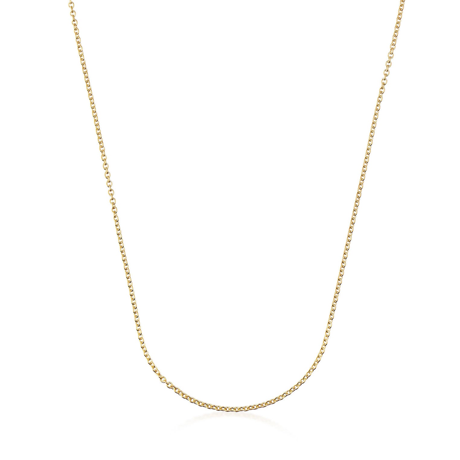Gold - Elli PREMIUM | Anker-Halskette Basic | 333 Gelbgold