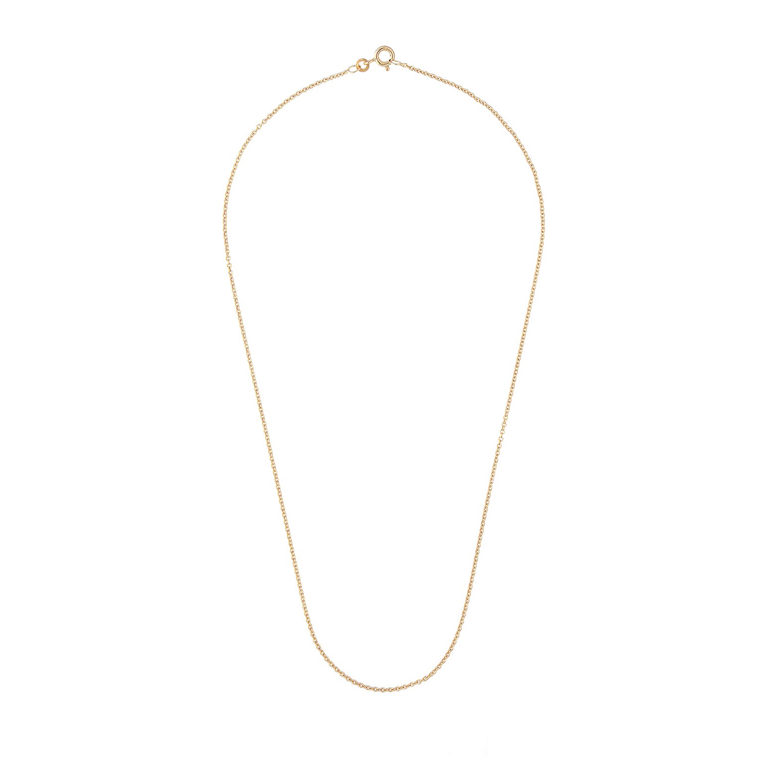 Gold - Elli PREMIUM | Anker-Halskette Basic | 333 Gelbgold