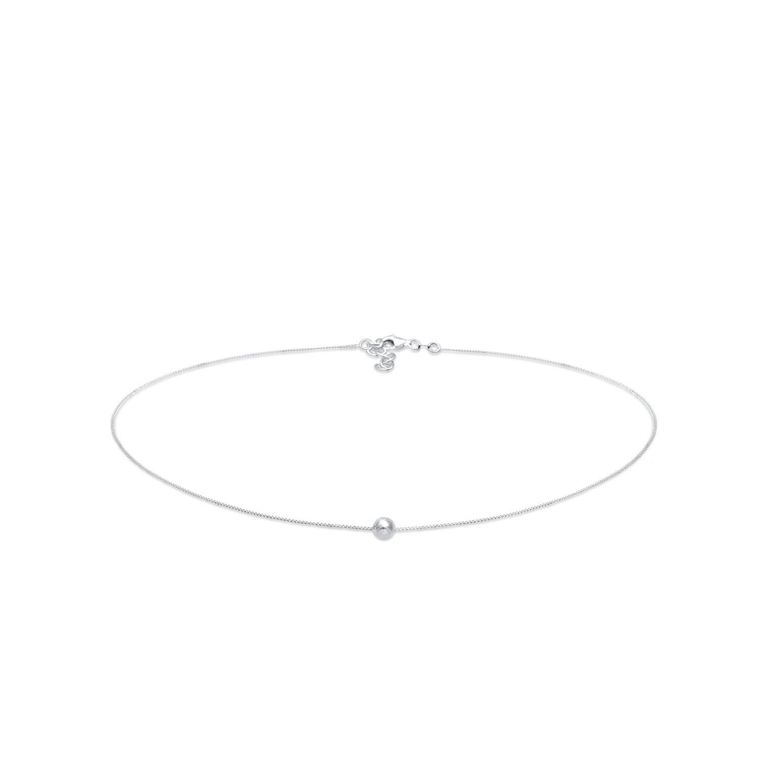 Silber - Elli | Choker Kugel Geo | 925 Sterling Silber