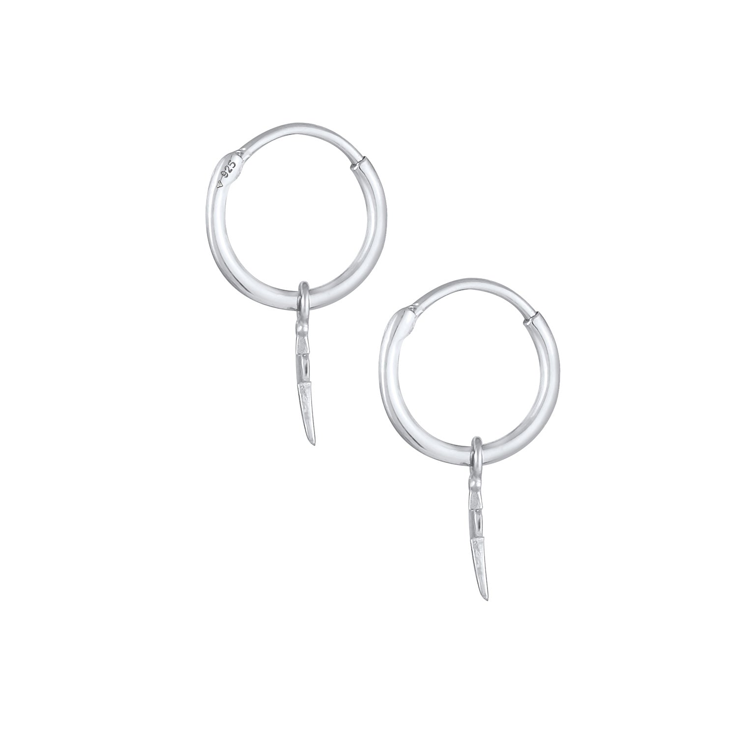 Silber - Elli | Ohrhänger Kreuz | 925er Sterling Silber