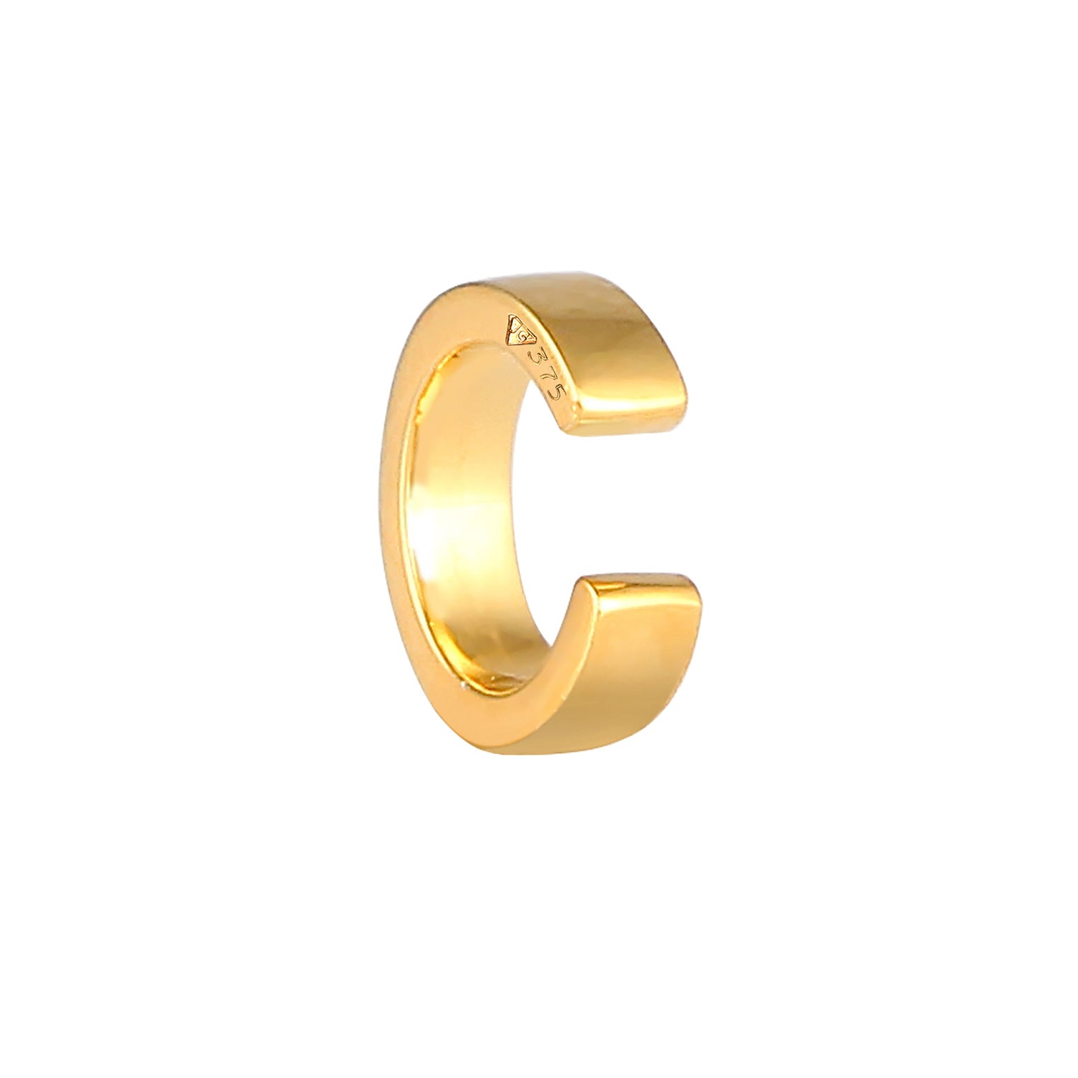 Gold - Elli PREMIUM | Single Earcuff | 375 Gelbgold