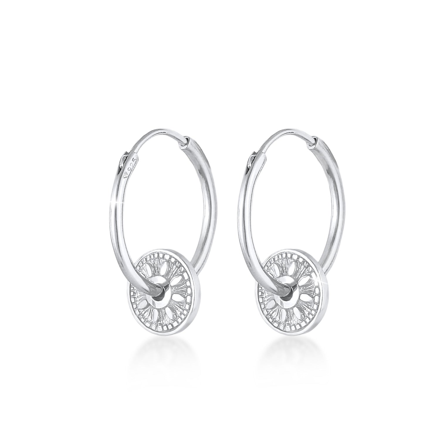 Silber - Elli | Ohrhänger | 925er Sterling Silber