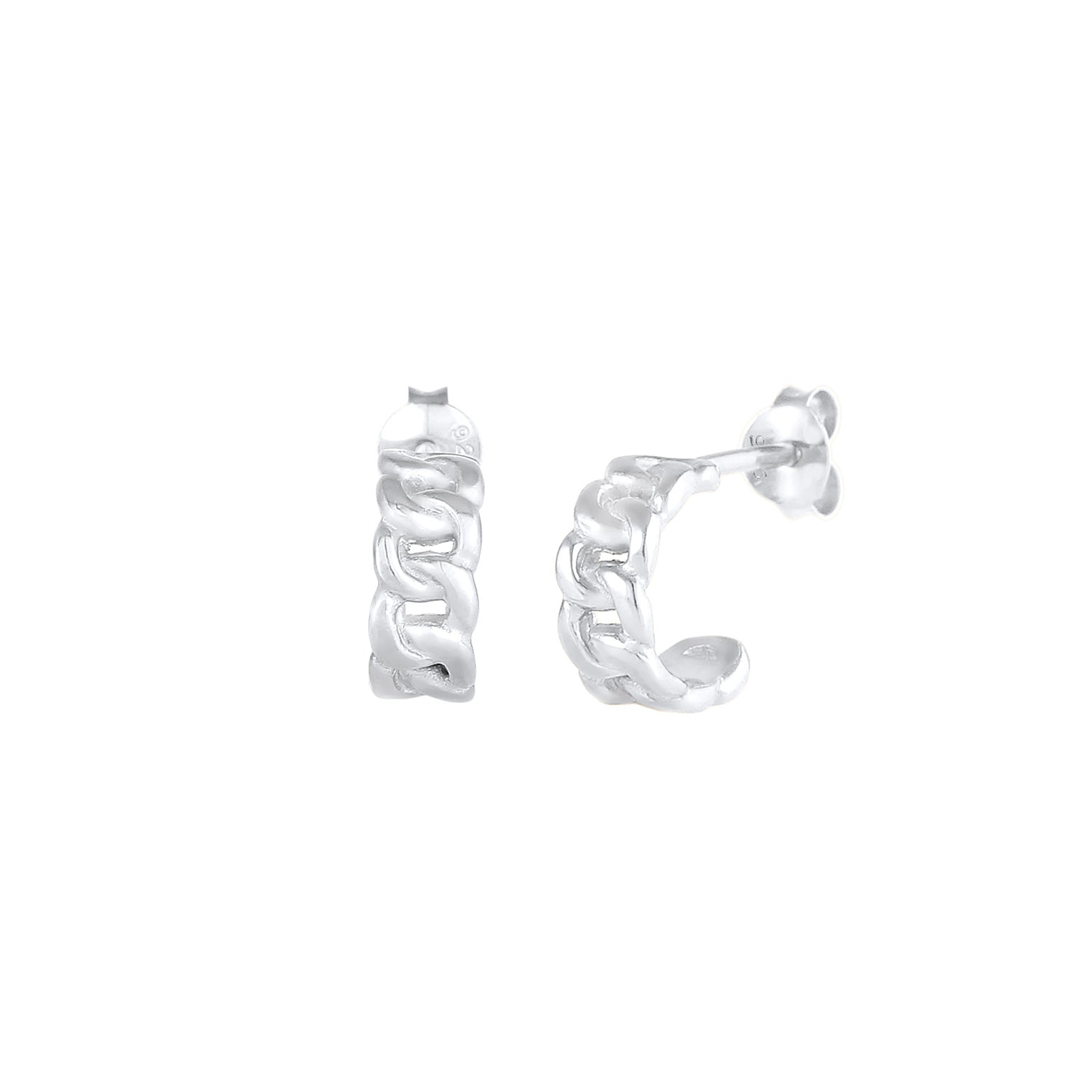 Silber - Elli | Ohrstecker | 925er Sterling Silber