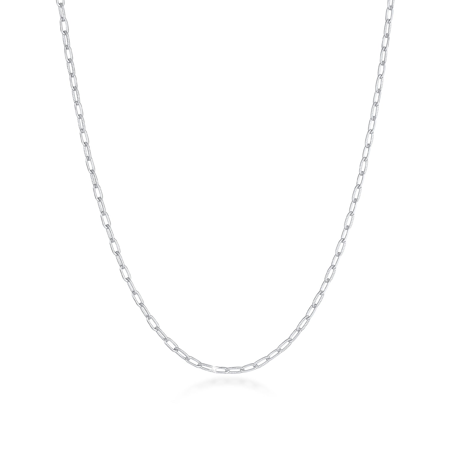 Silber - Elli | Glieder-Halskette | 925er Sterling Silber