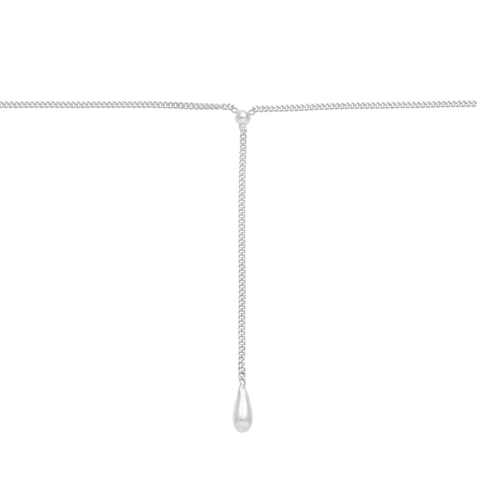 Silber - Elli | Y-Halskette | 925er Sterling Silber