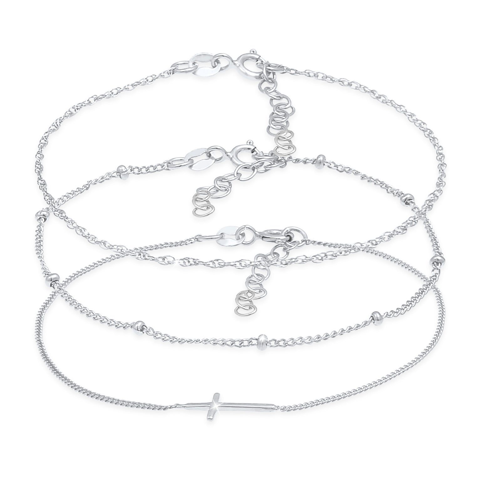 Silber - Elli | Armbandset | 925er Sterling Silber