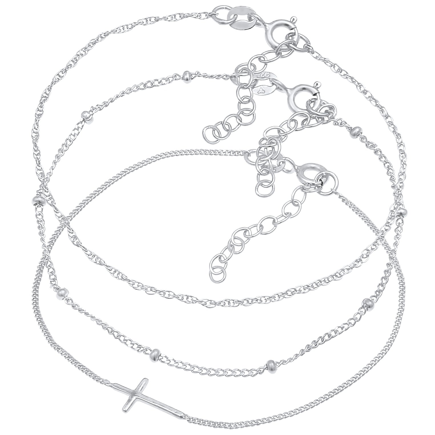 Silber - Elli | Armbandset | 925er Sterling Silber