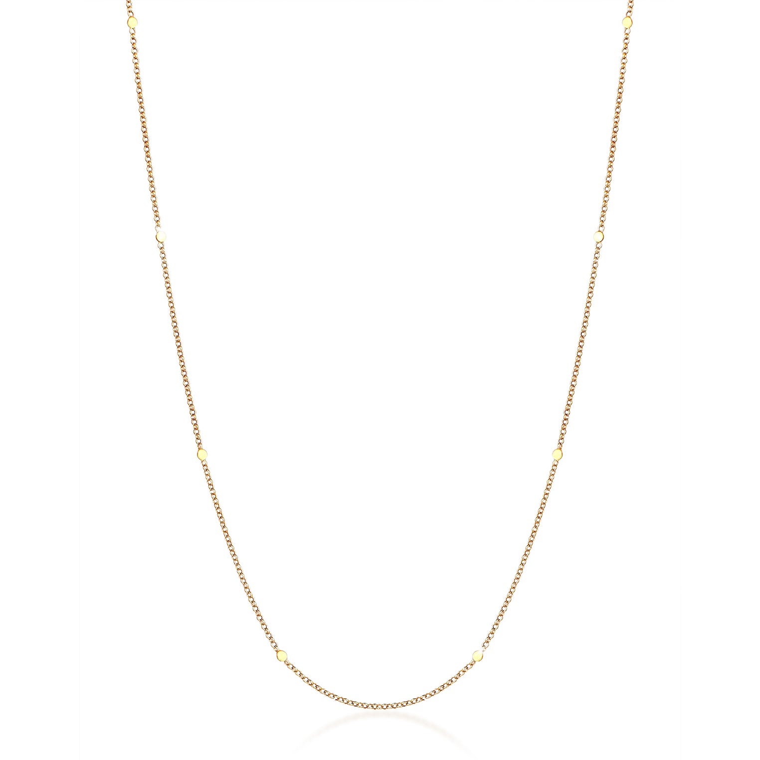 Gold - Elli | Halskette Basic Geo | 925 Sterling Silber vergoldet