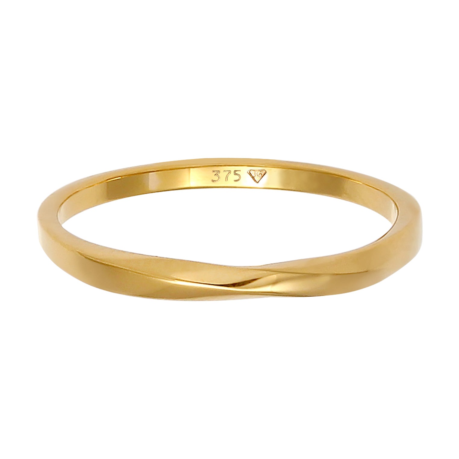 Gold - Elli PREMIUM | Bandring | 375 Gelbgold