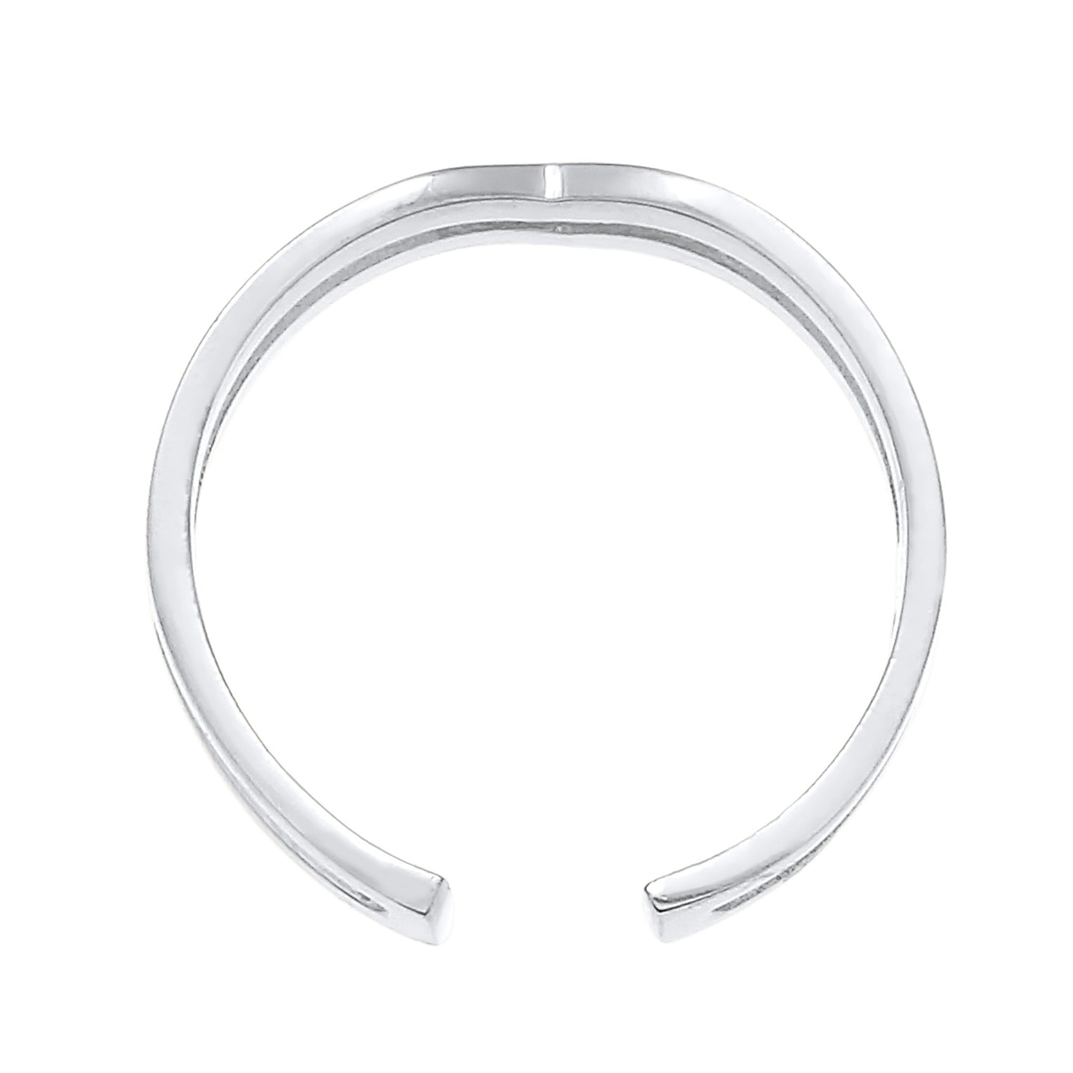 Silber - Elli | Ring Geo | 925er Sterling Silber