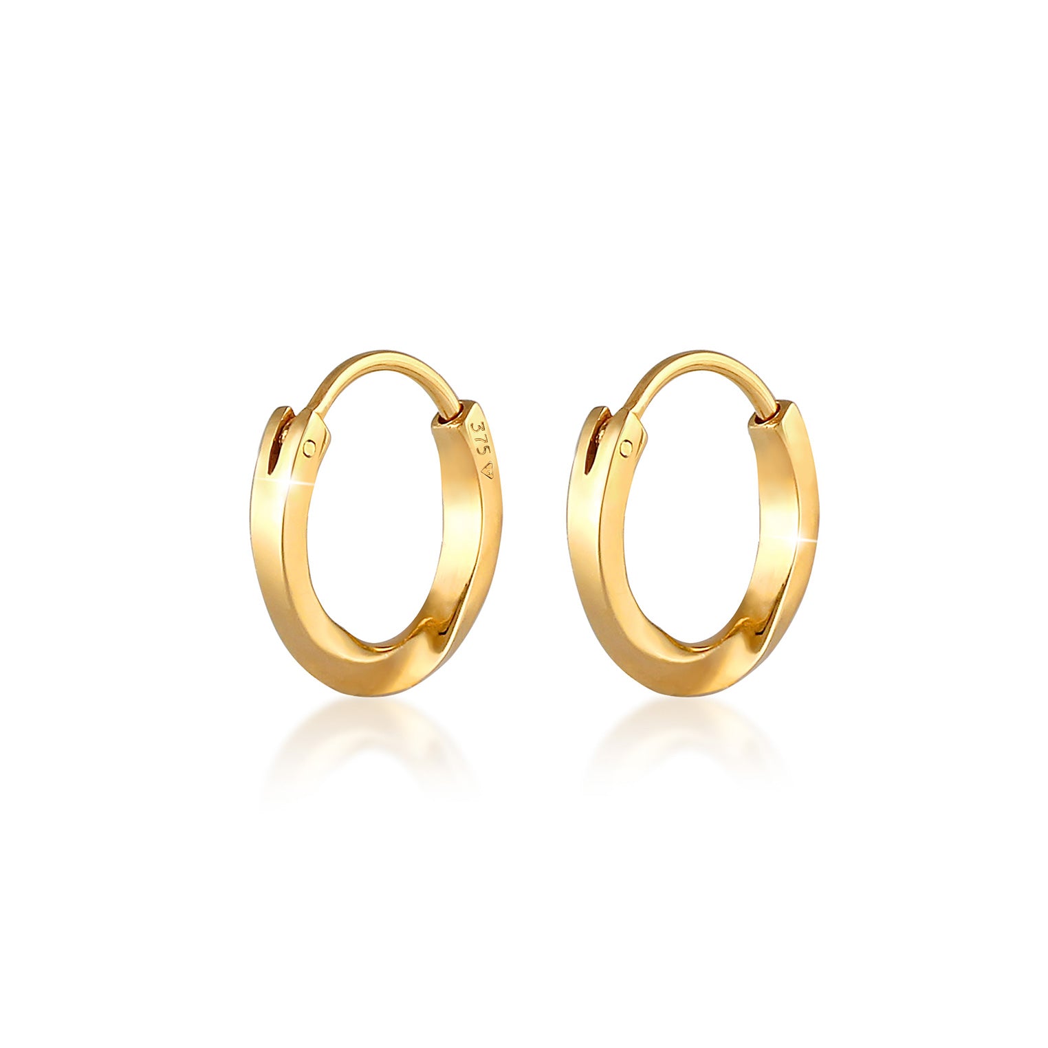 Gold - Elli PREMIUM | Creole | 375 Gelbgold