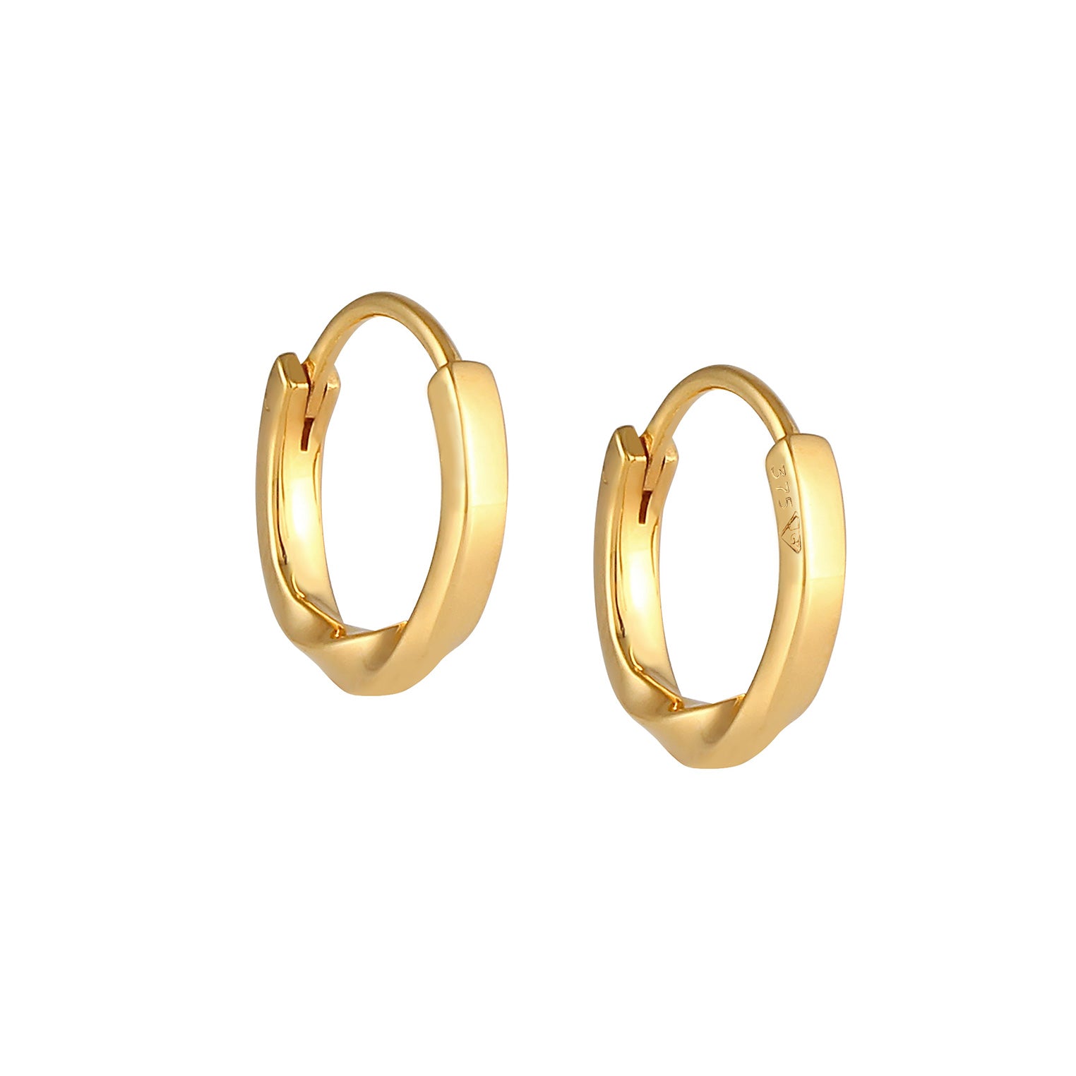 Gold - Elli PREMIUM | Creole | 375 Gelbgold