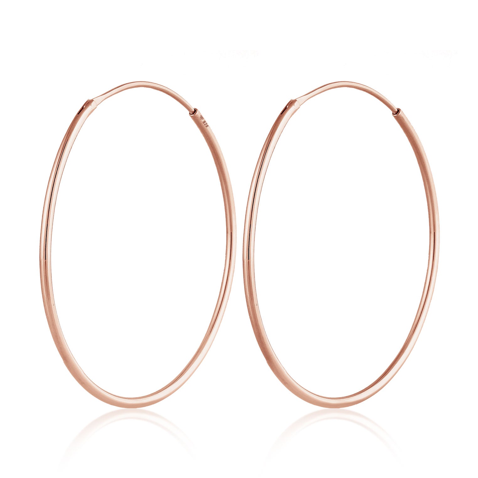 Roségold - Elli | Creole | 925 Sterling Silber Rosegold