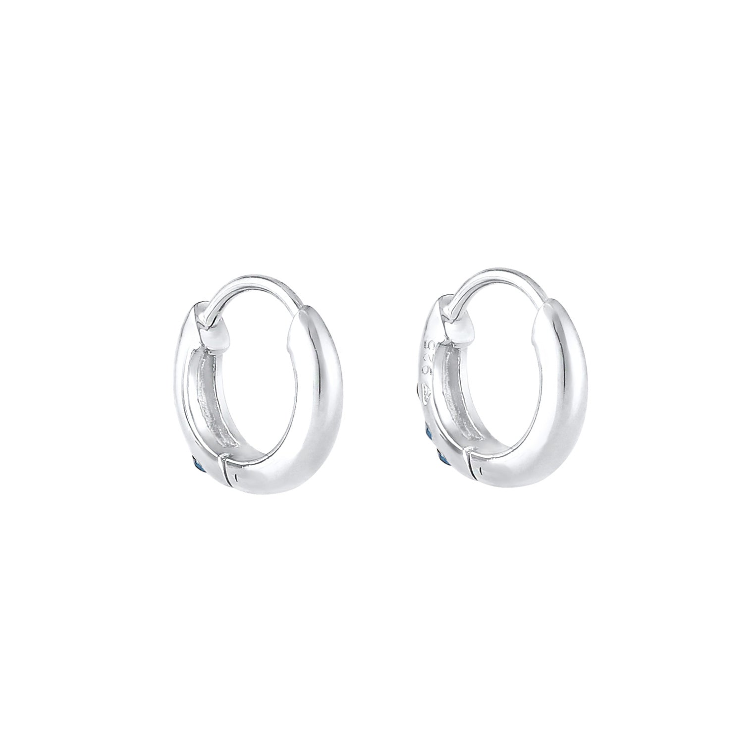 Silber - Elli | Ohrring | Kristall ( Hellblau ) | 925er Sterling Silber