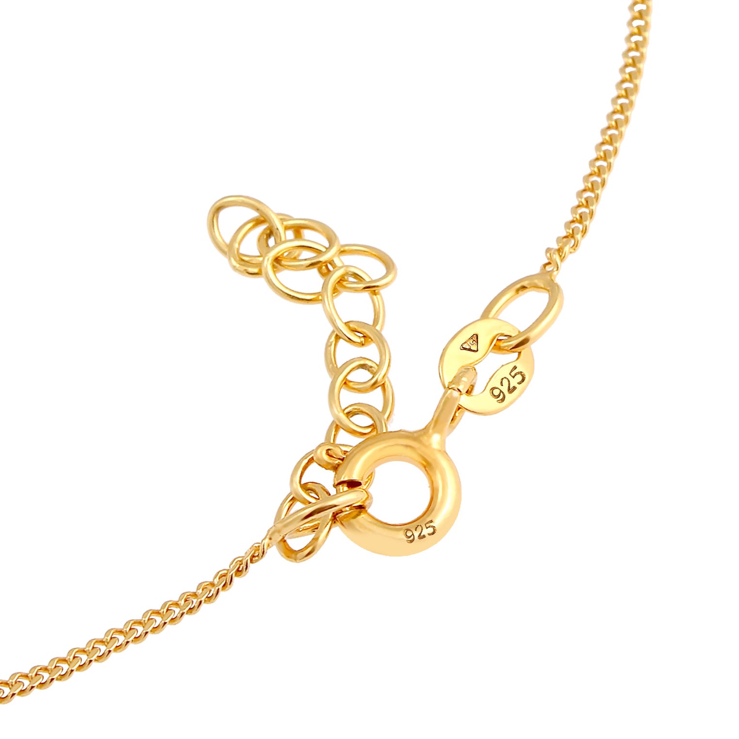 Gold - Elli | Armband Herz | 925 Sterling Silber vergoldet