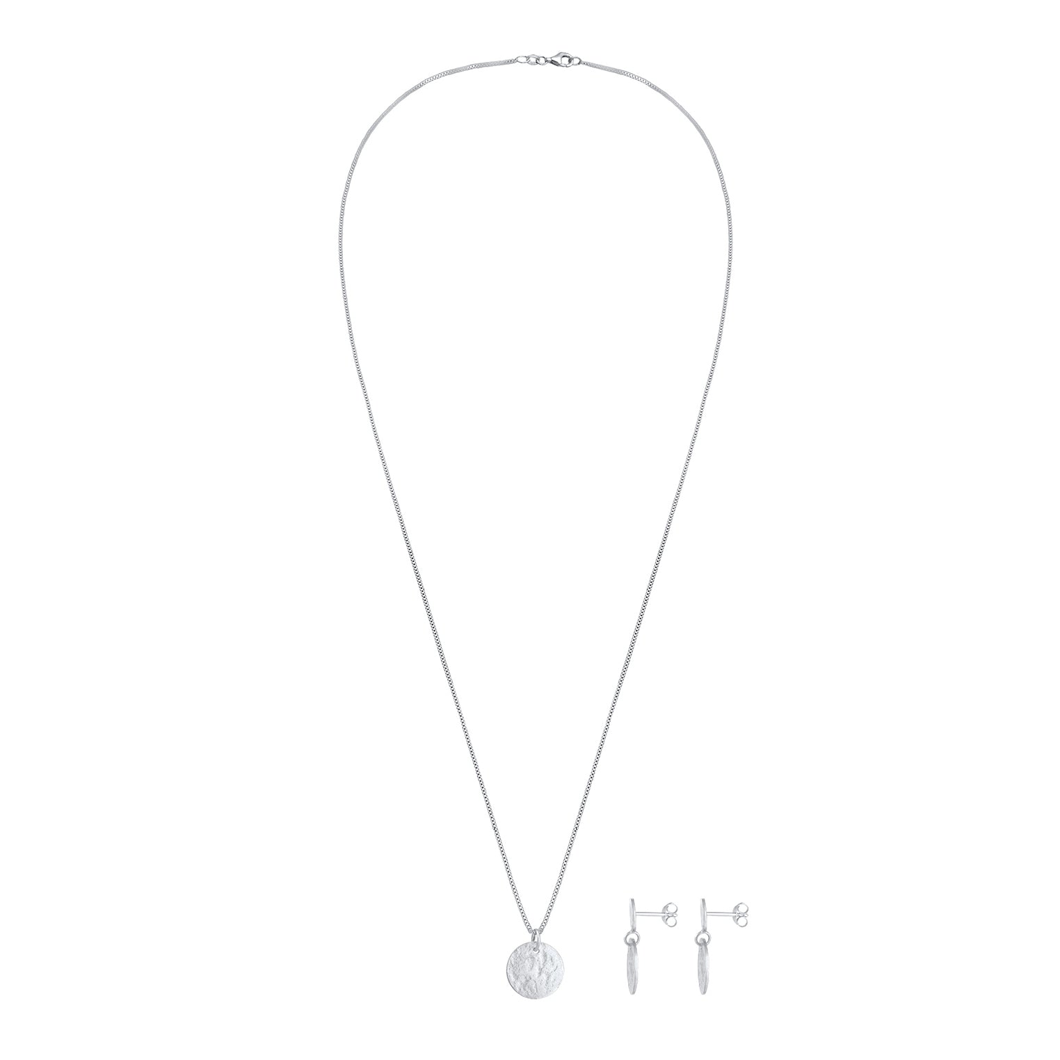 Silber - Elli | Venezianer-Schmuckset  Geo | 925er Sterling Silber
