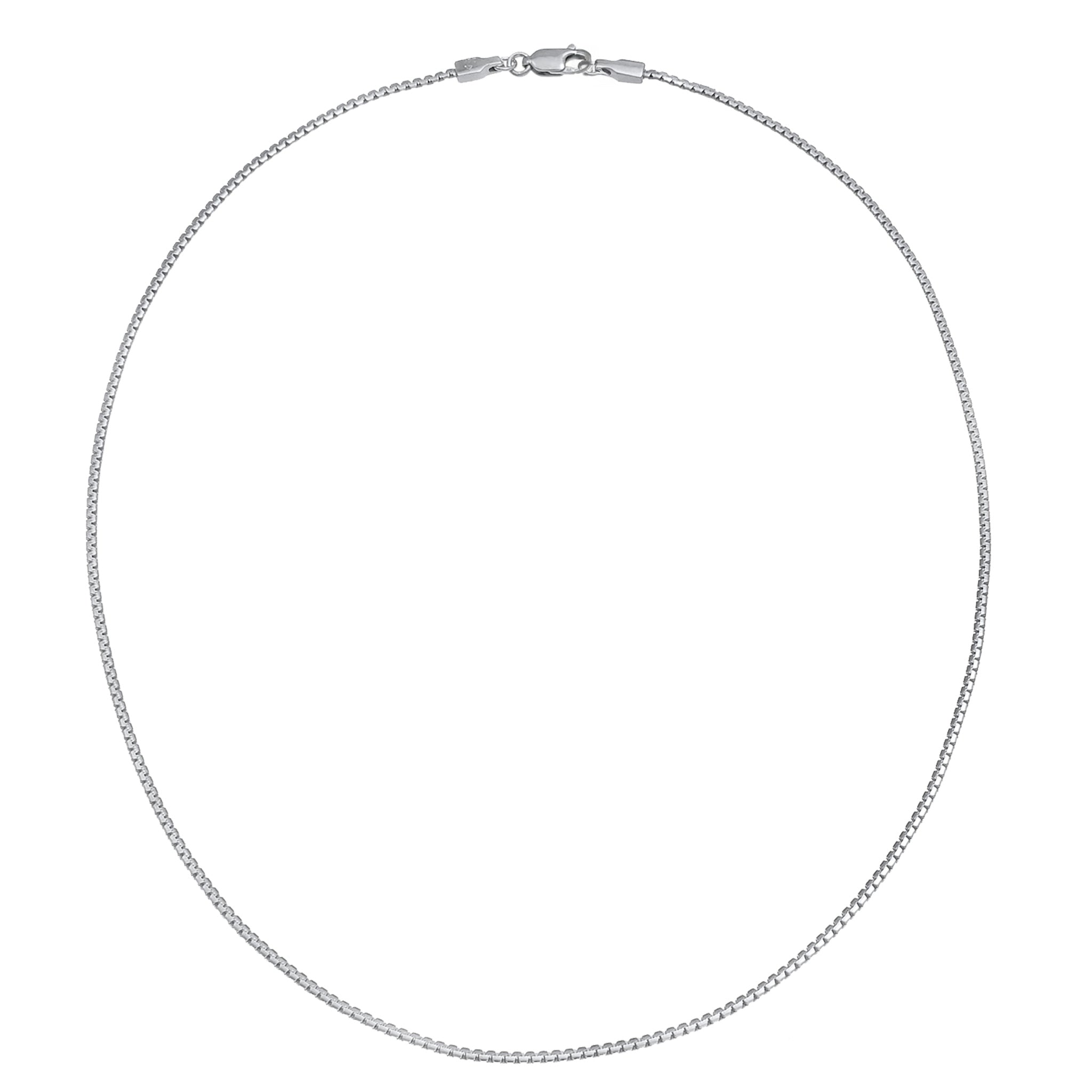 Silber - Elli | Schlangen-Halskette Basic | 925er Sterling Silber