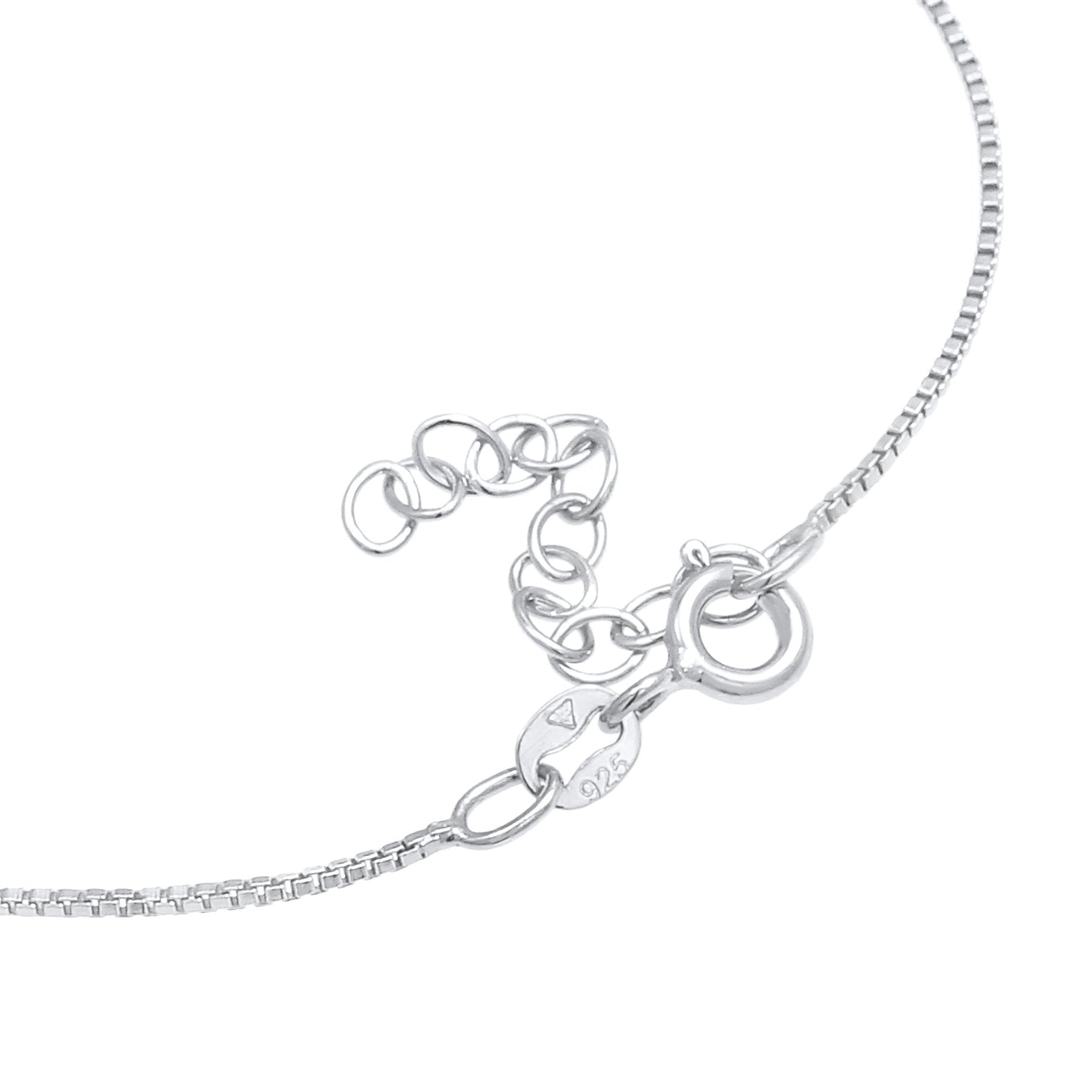 Silber - Elli | Venezianer-Gliederarmband | 925er Sterling Silber