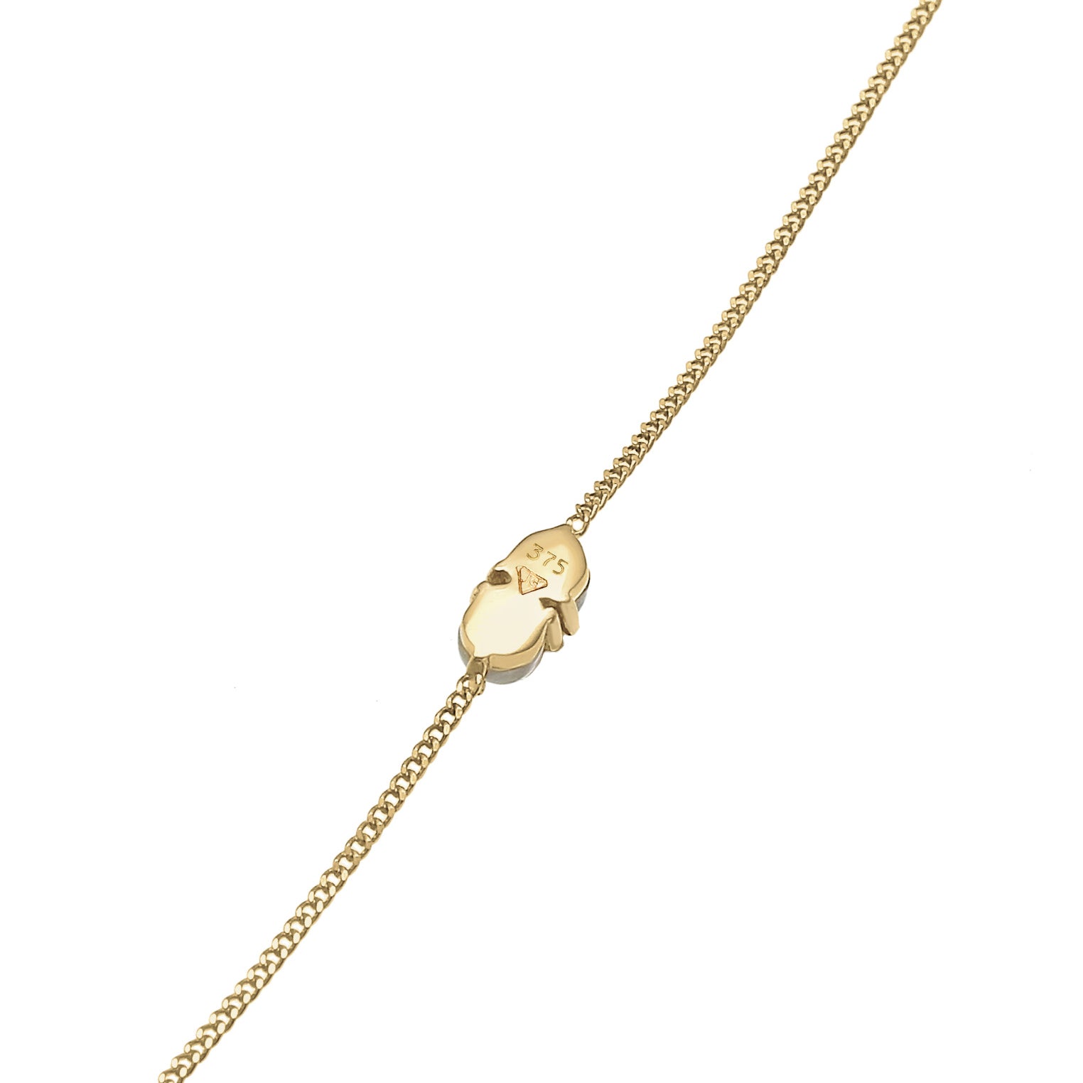 Gold - Elli PREMIUM | Armband | Mondstein (Weiß) | 375 Gelbgold