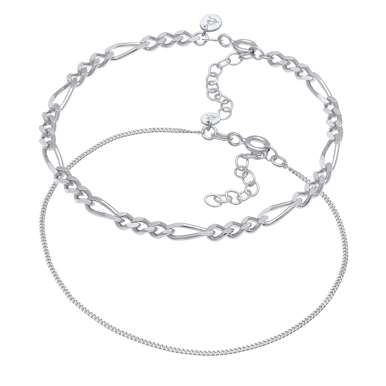 Silber - Elli PREMIUM | Armbandset | 925er Sterling Silber