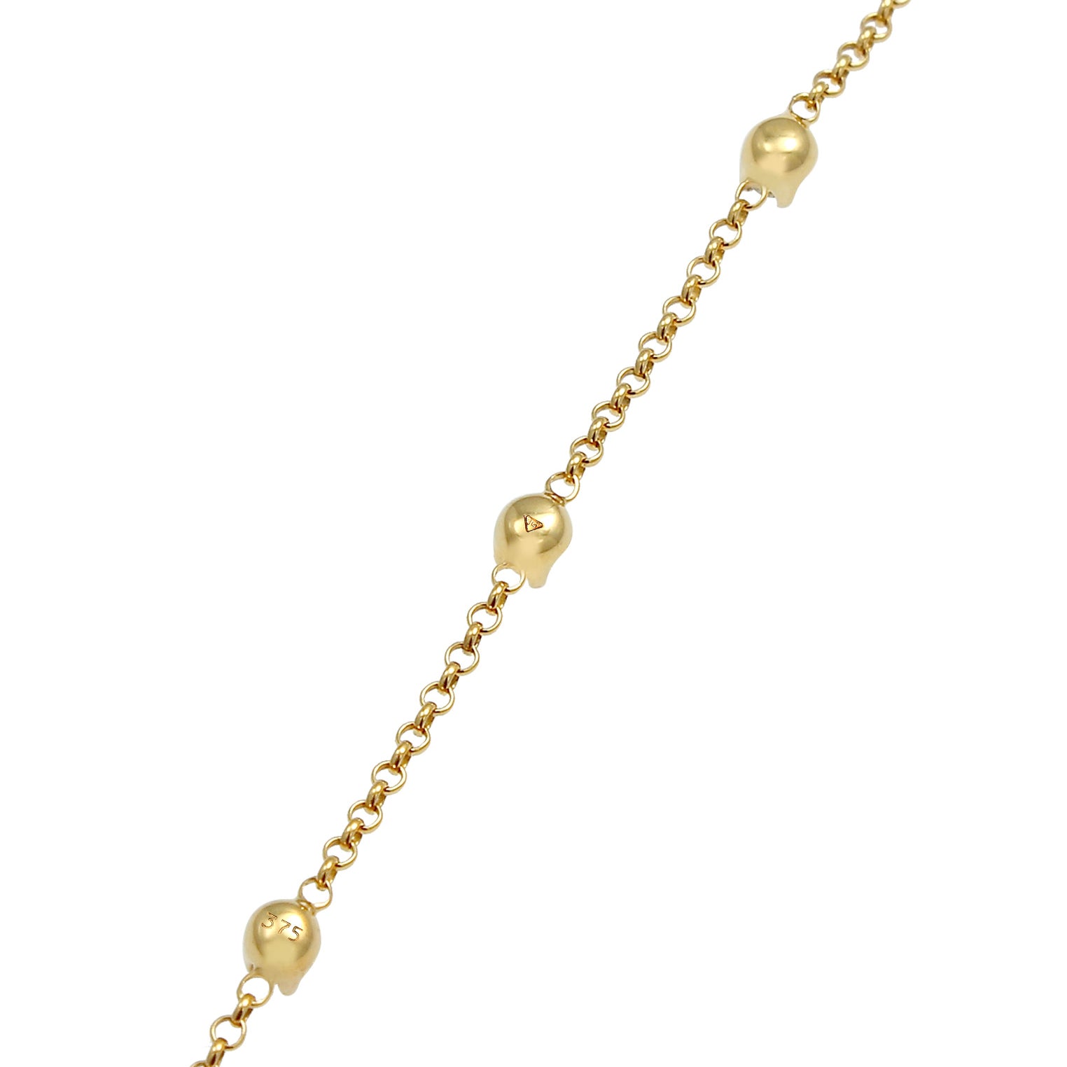 Gold - Elli DIAMONDS | Armband | Diamant ( Weiß, 0,09 ct ) | 375 Gelbgold