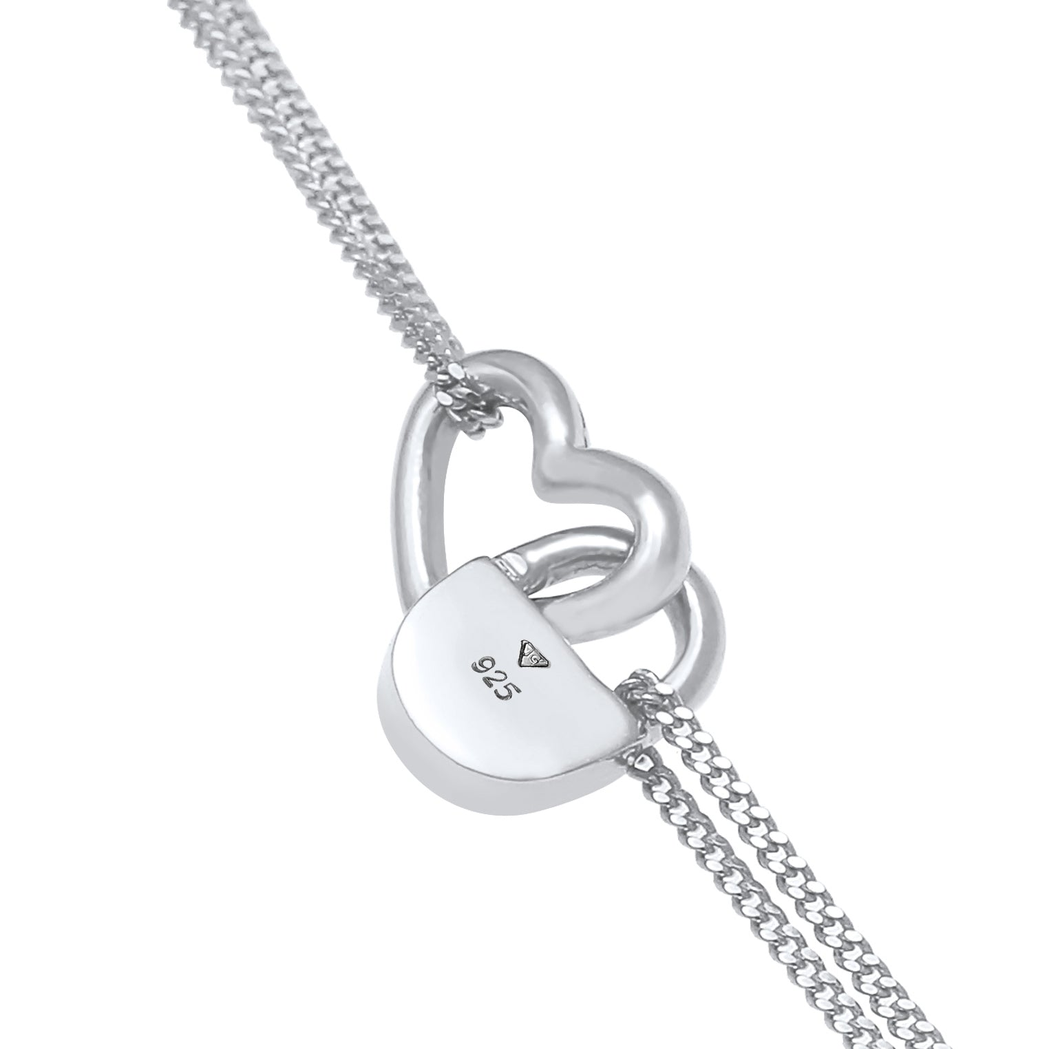 Silber - Elli | Armband Herz | 925er Sterling Silber