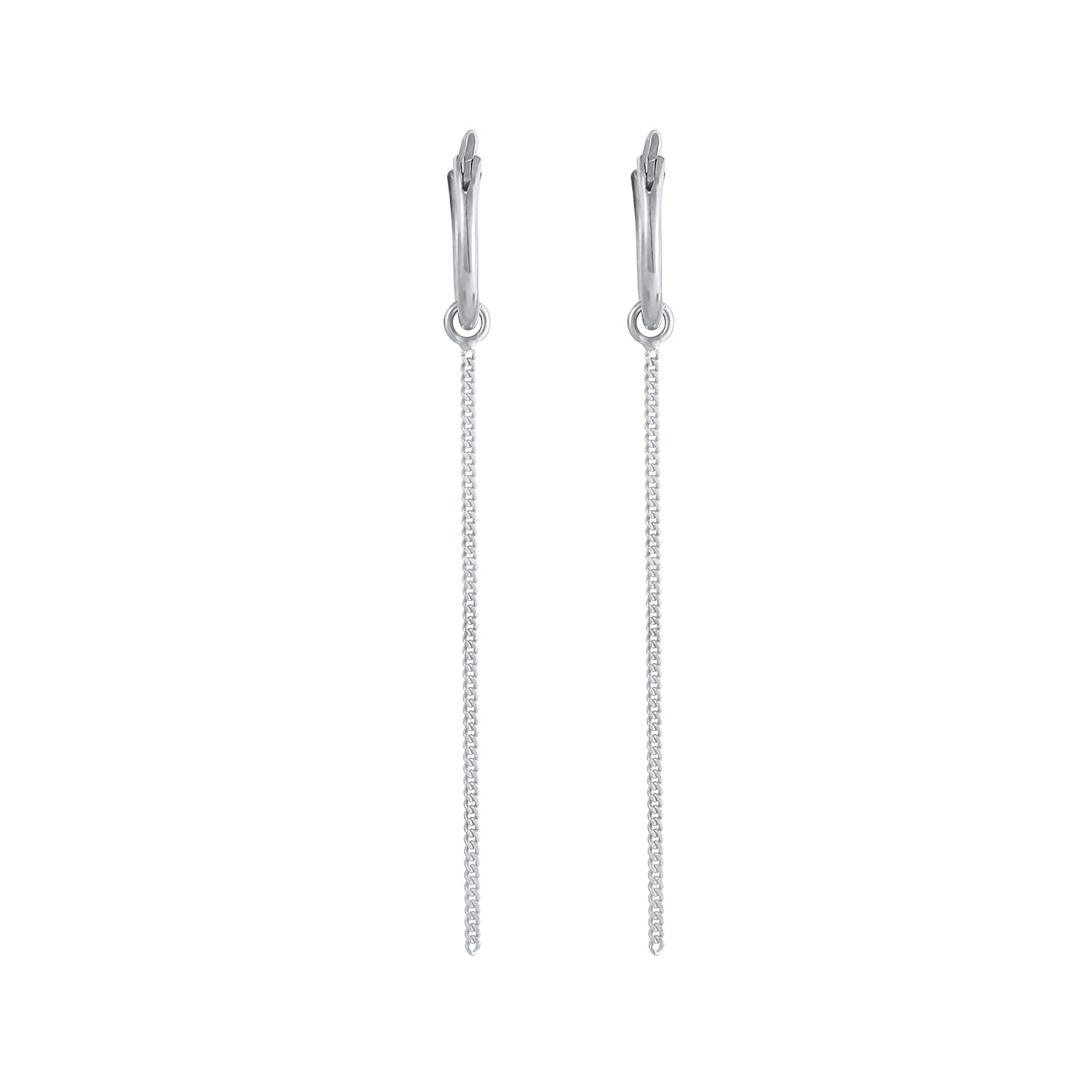 Silber - Elli | Creole | 925er Sterling Silber