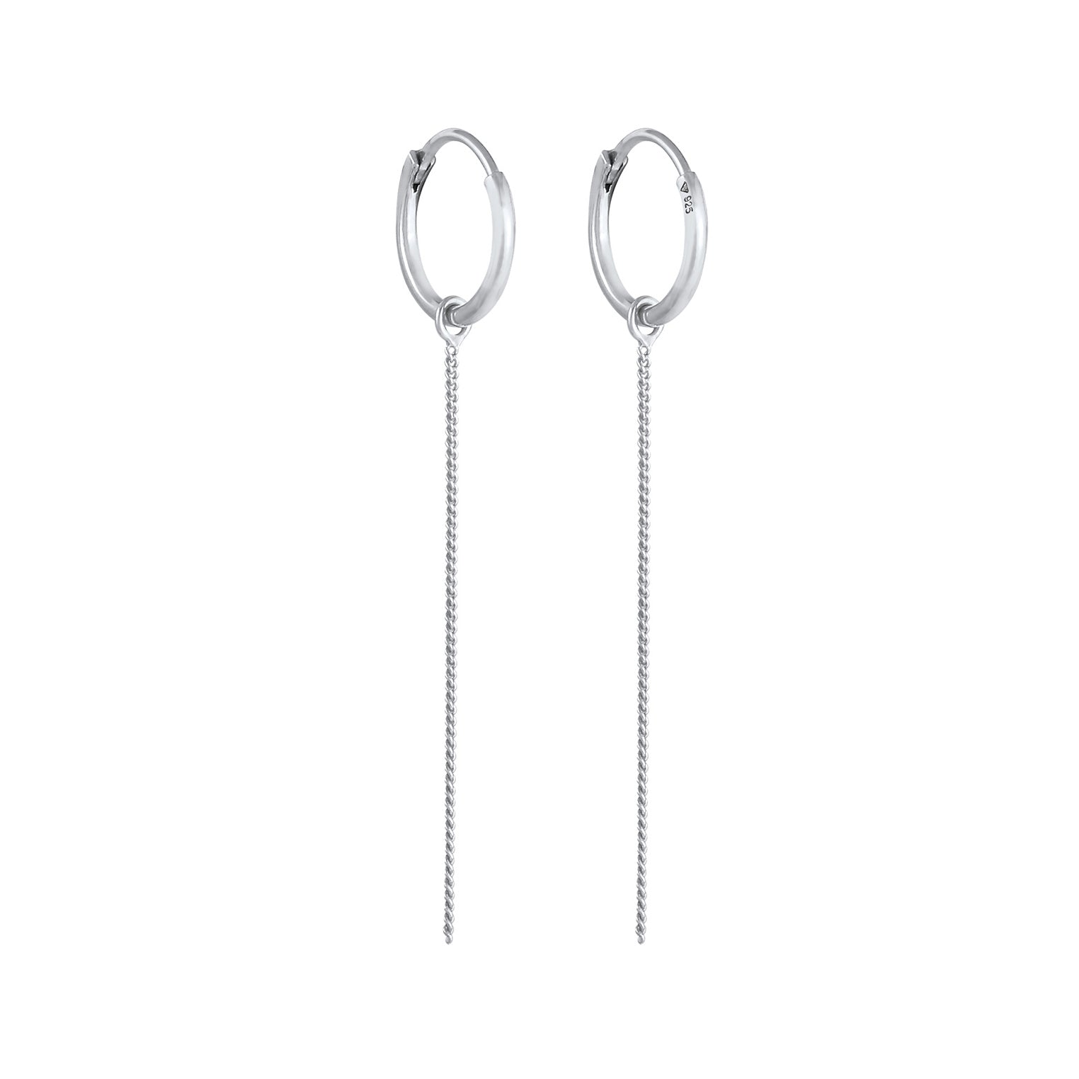 Silber - Elli | Creole | 925er Sterling Silber