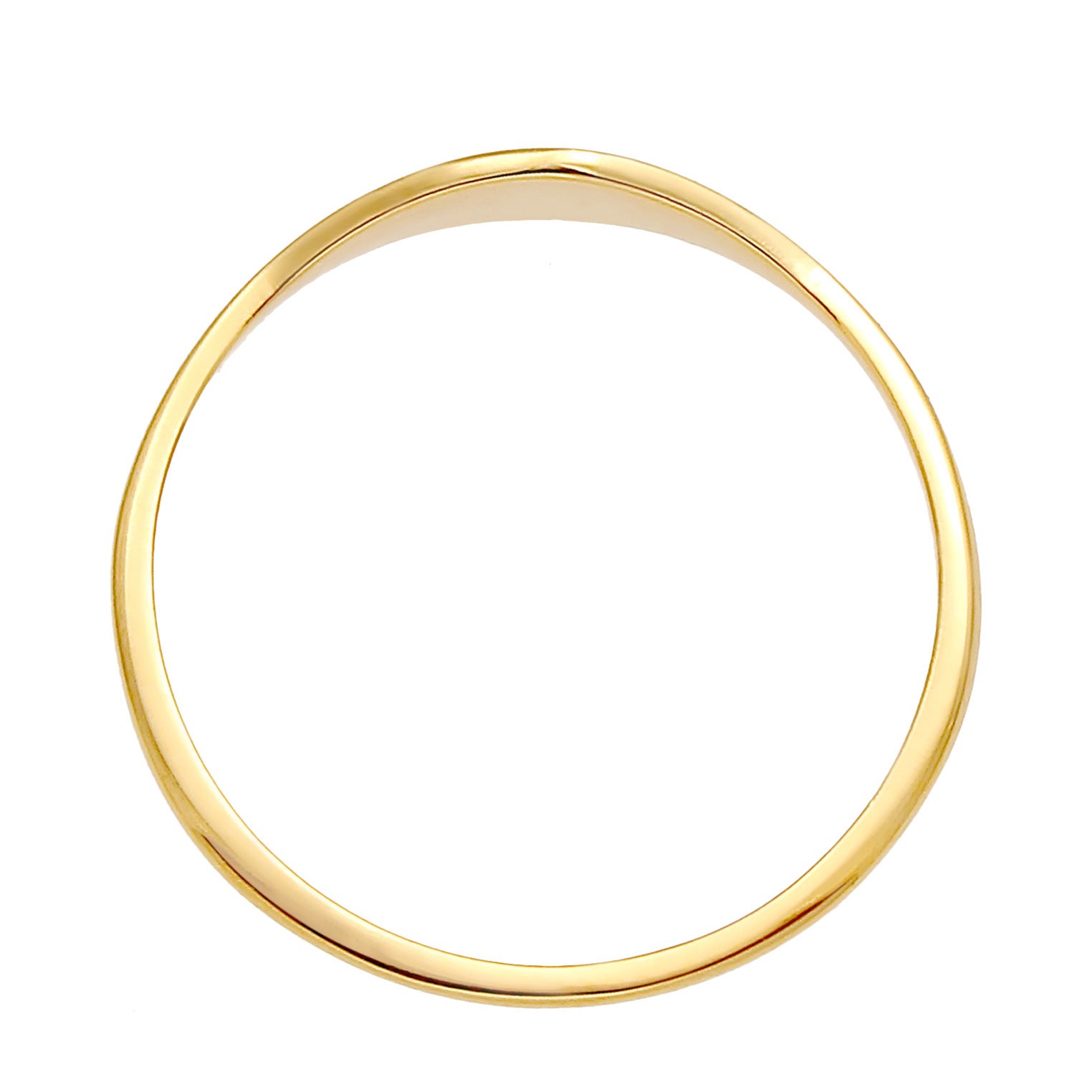 Gold - Elli PREMIUM | Ring Geo | 375 Gelbgold