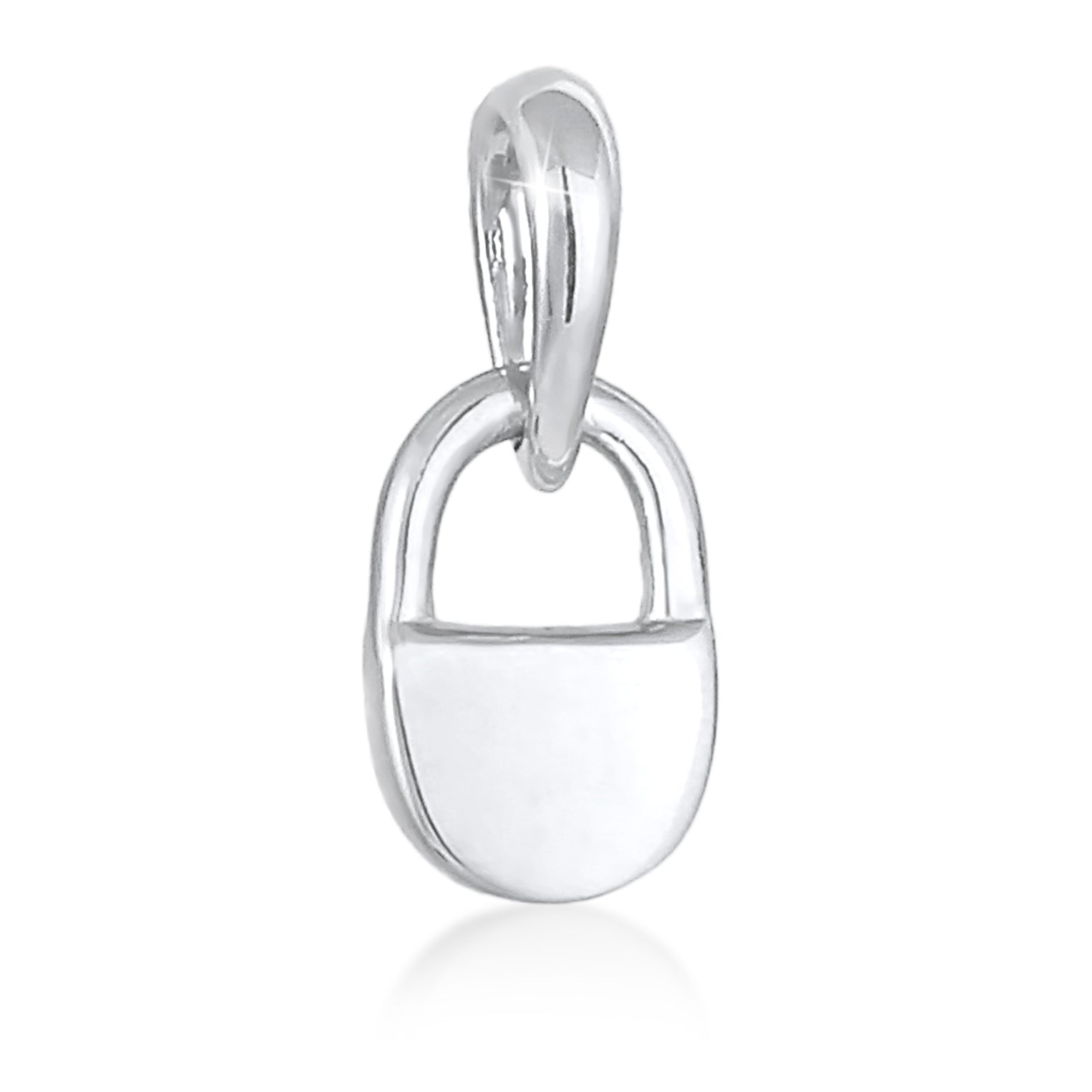 Silber - Elli | Anhänger Schloss | 925er Sterling Silber