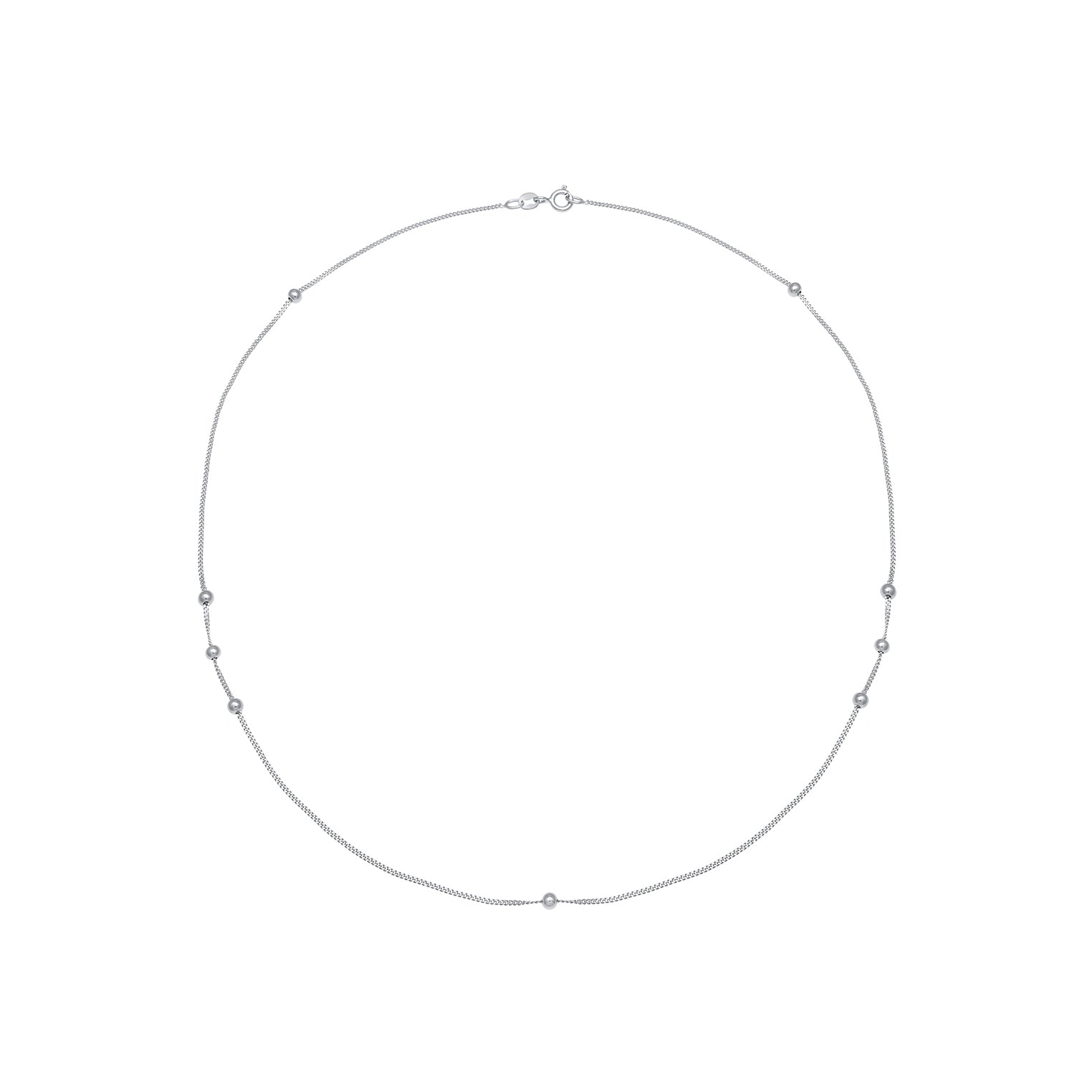 Silber - Elli | Halskette Beads | 925er Sterling Silber