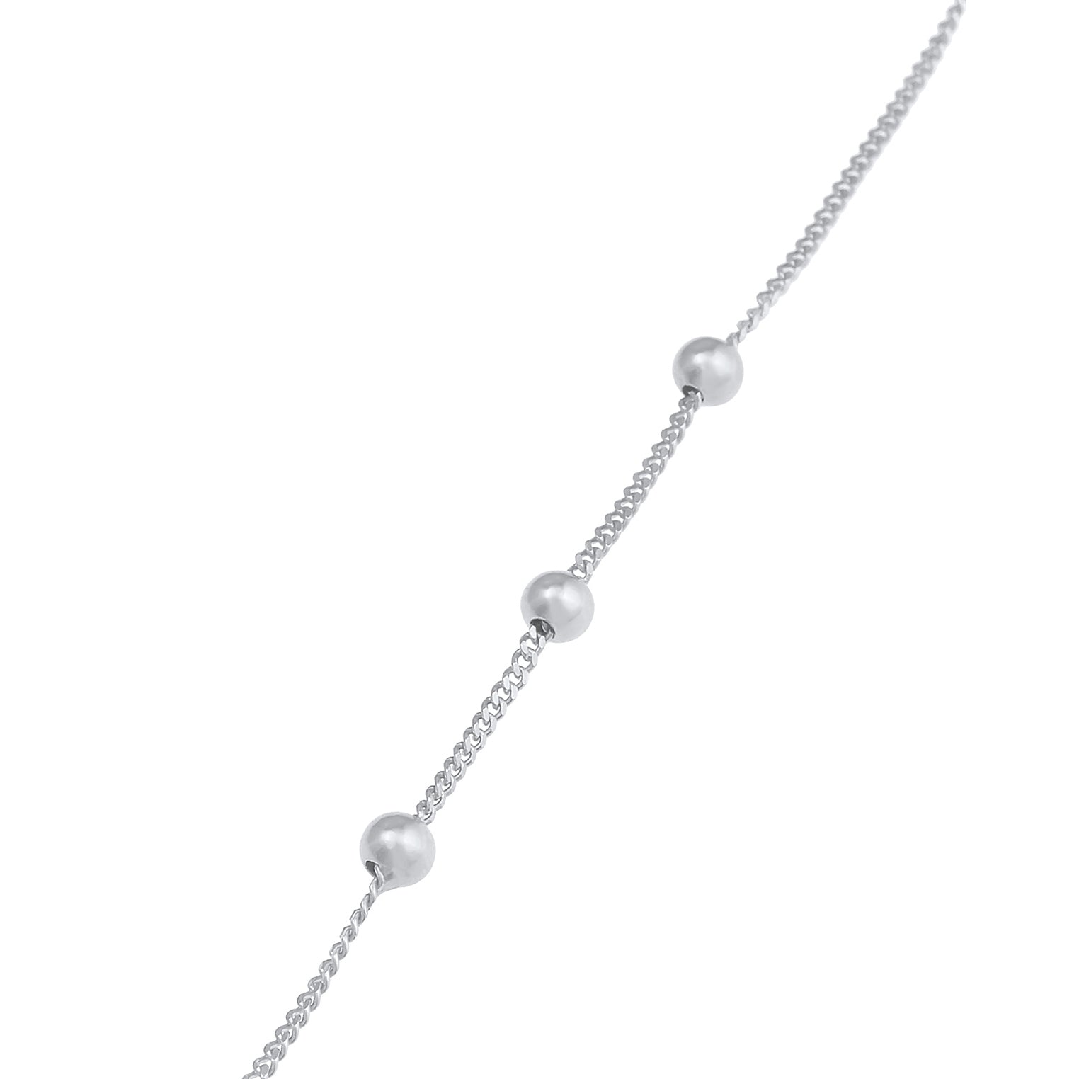 Silber - Elli | Halskette Beads | 925er Sterling Silber