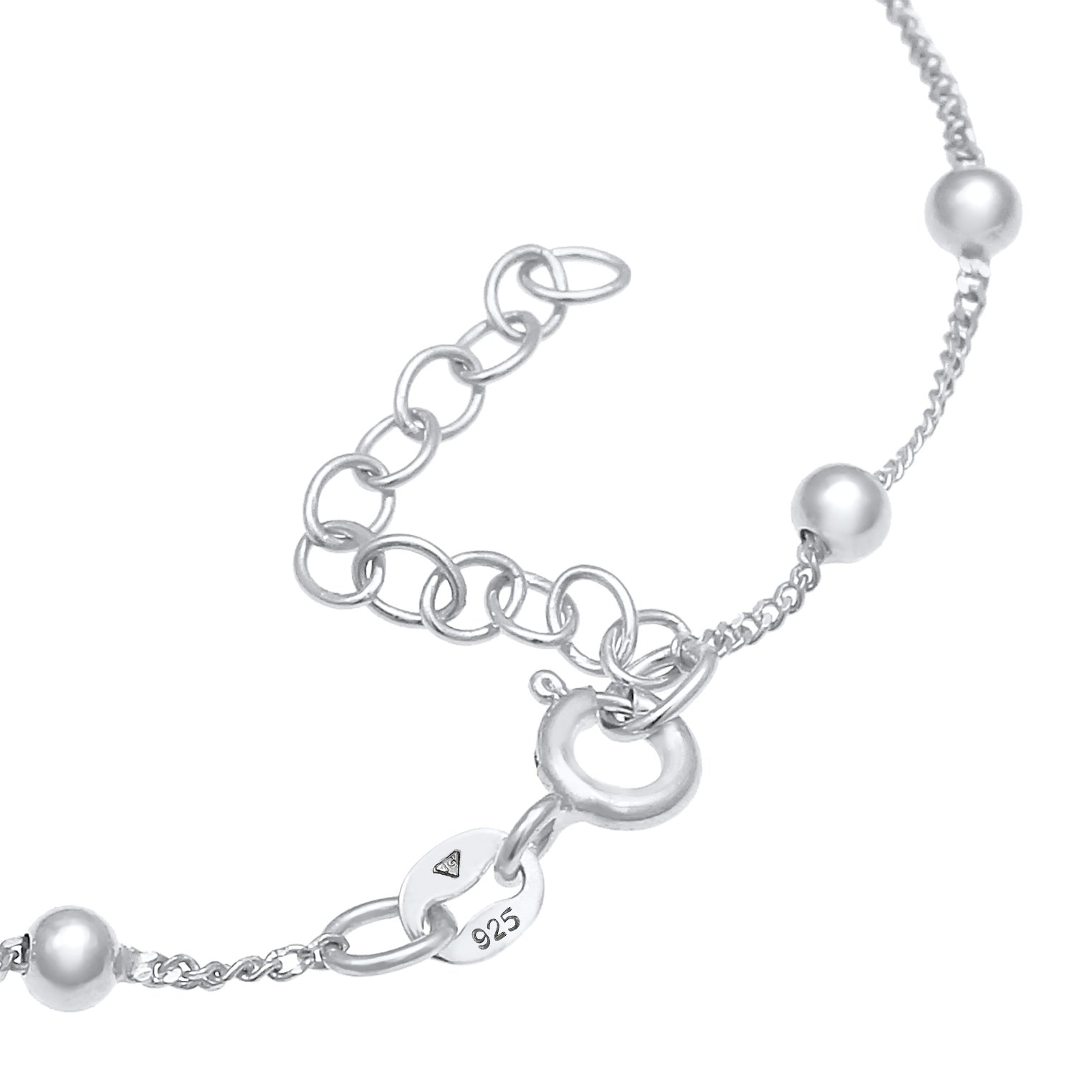Silber - Elli | Armband Kugel | 925er Sterling Silber