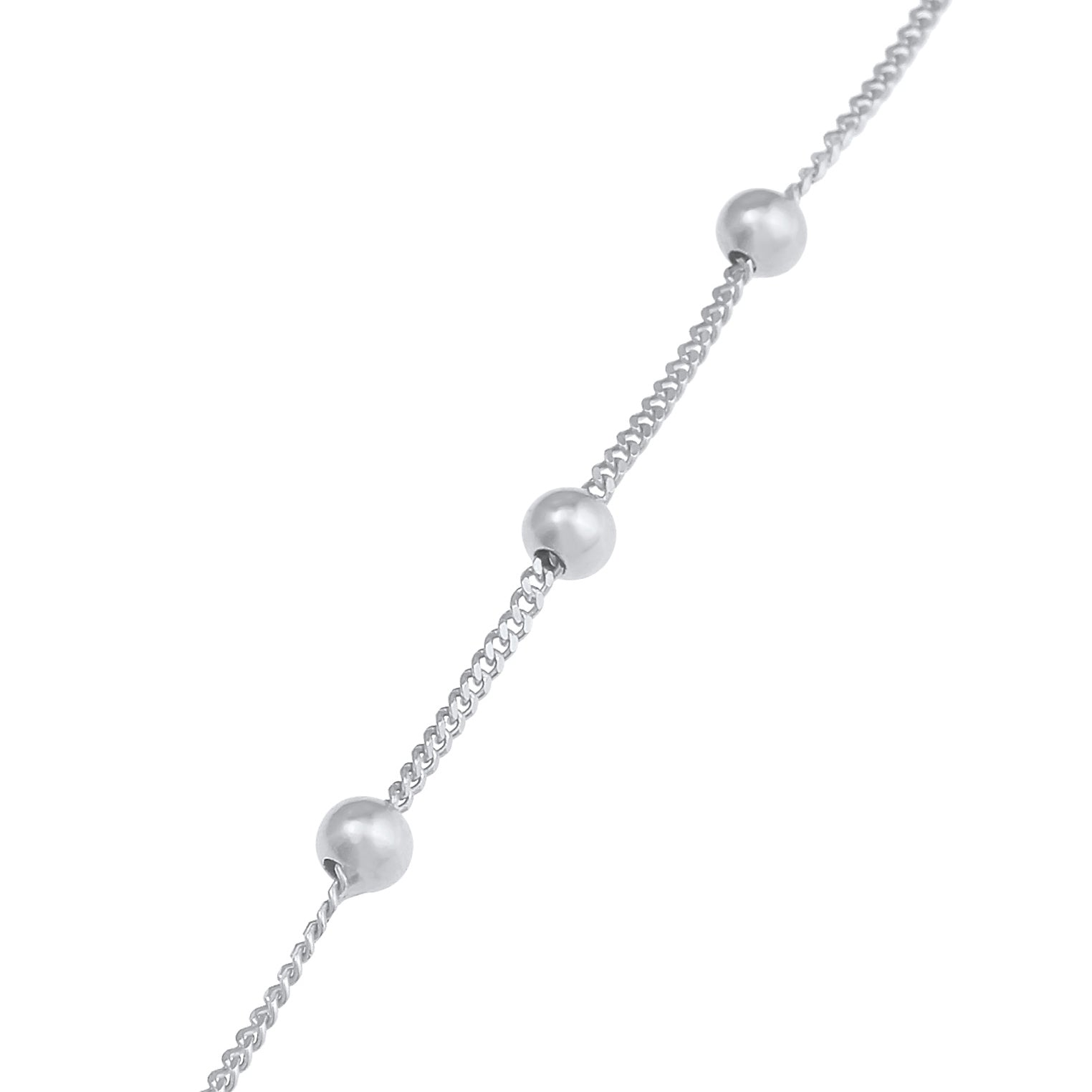 Silber - Elli | Armband Kugel | 925er Sterling Silber