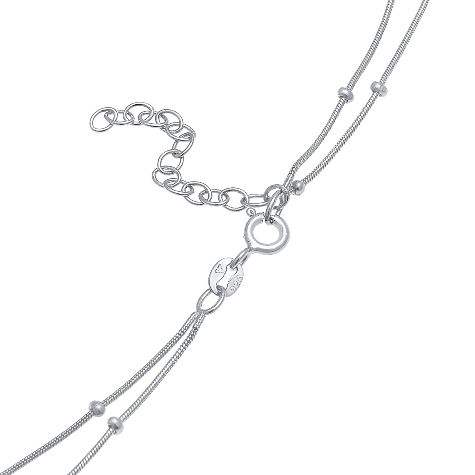 Silber - Elli | Kugel-Choker Geo | 925er Sterling Silber