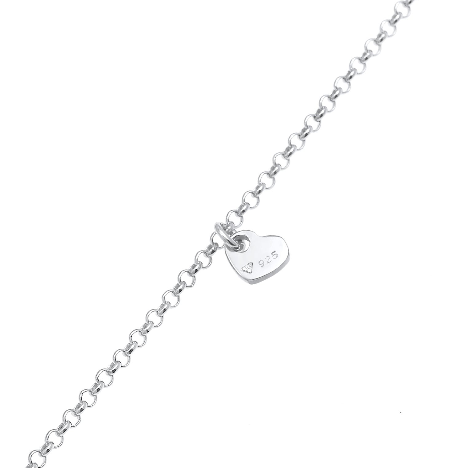 Silber - Elli | Armband Herz | 925er Sterling Silber