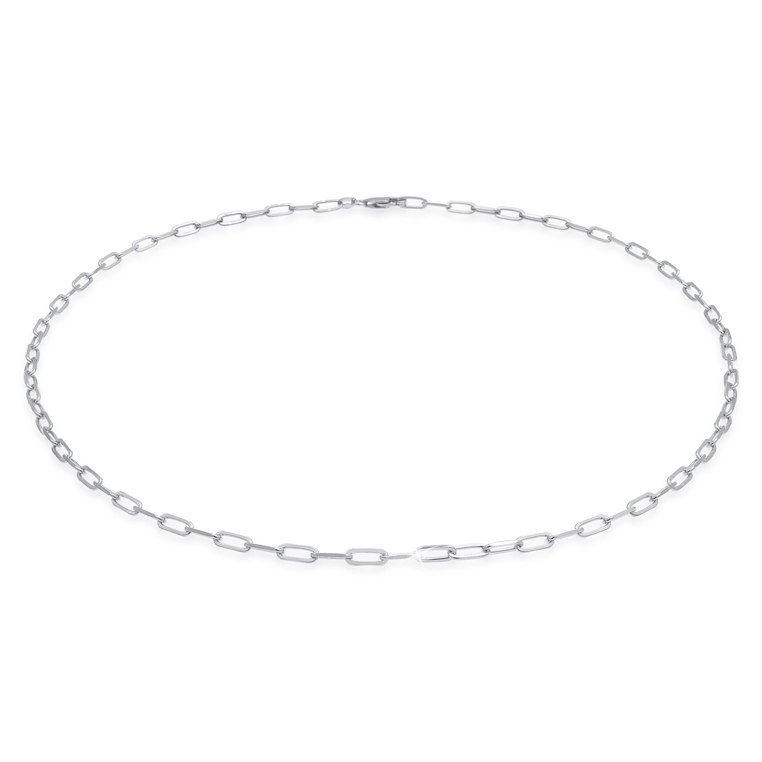 Silber - Elli | Glieder-Halskette Grob | 925 Sterling Silber