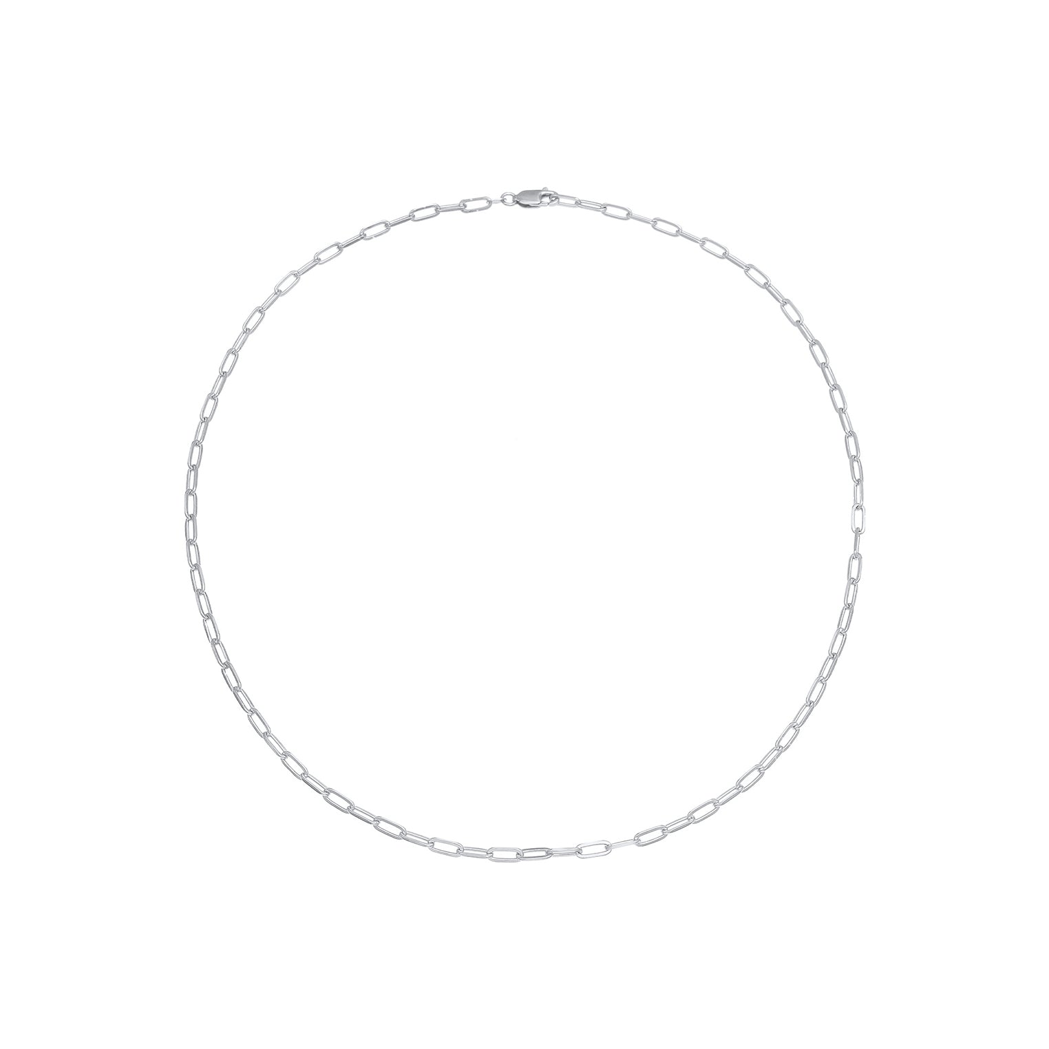 Silber - Elli | Glieder-Halskette Grob | 925 Sterling Silber