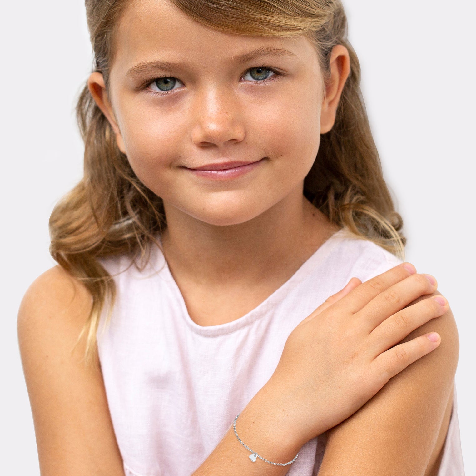 Silber - Elli | Mutter-Kind-Armbandset | 925er Sterling Silber