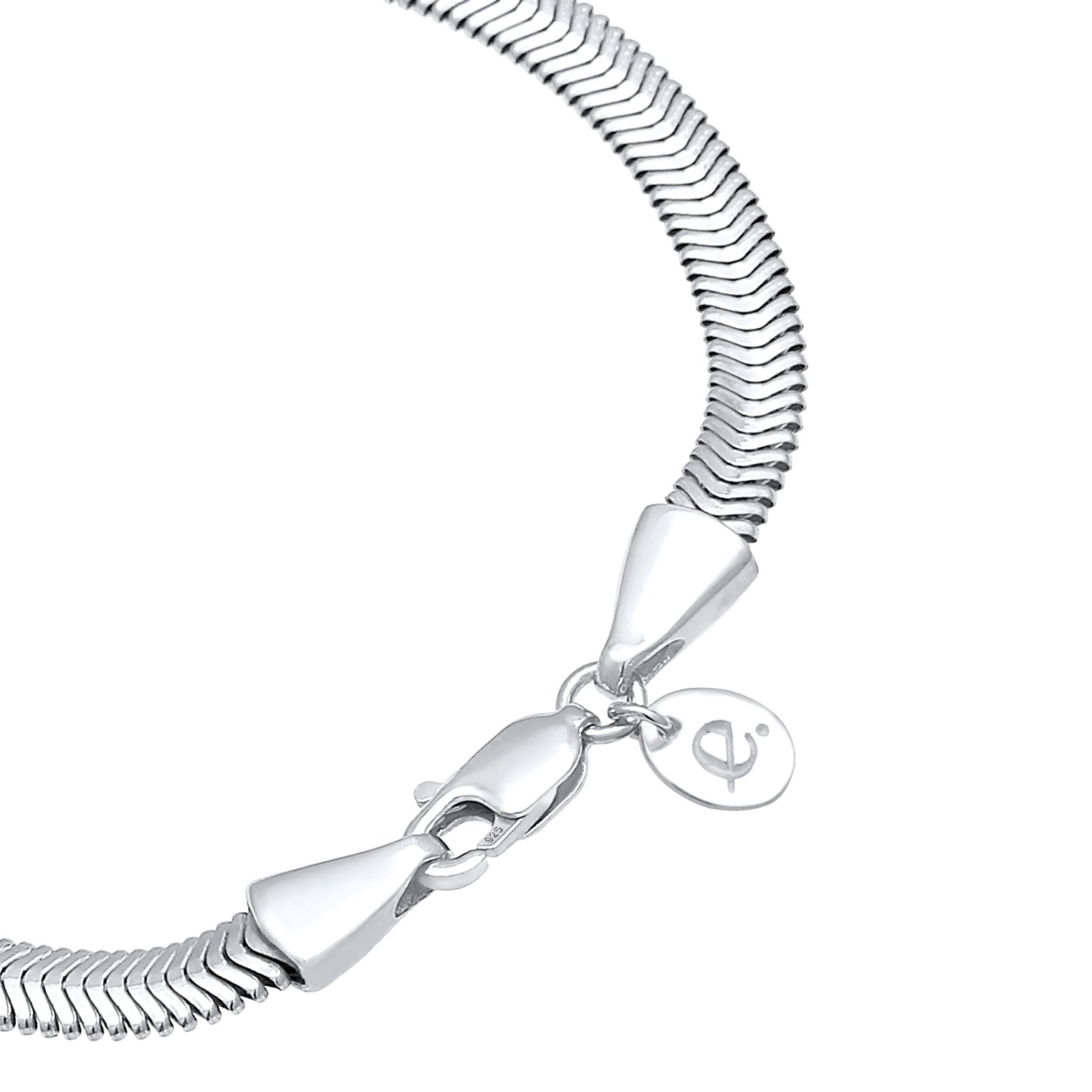 Silber - Elli PREMIUM | Schlangen-Armband | 925er Sterling Silber