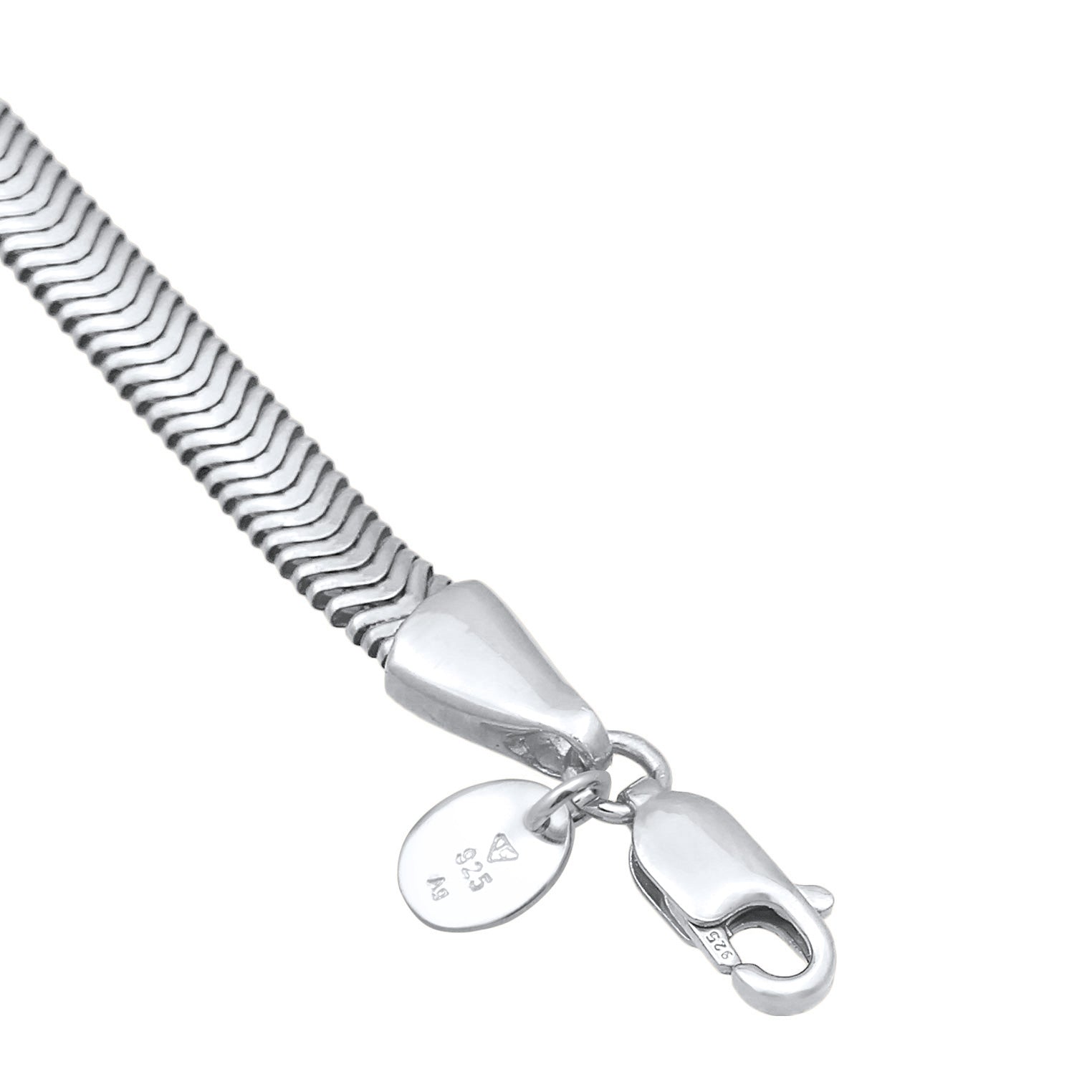 Silber - Elli PREMIUM | Schlangen-Armband | 925er Sterling Silber