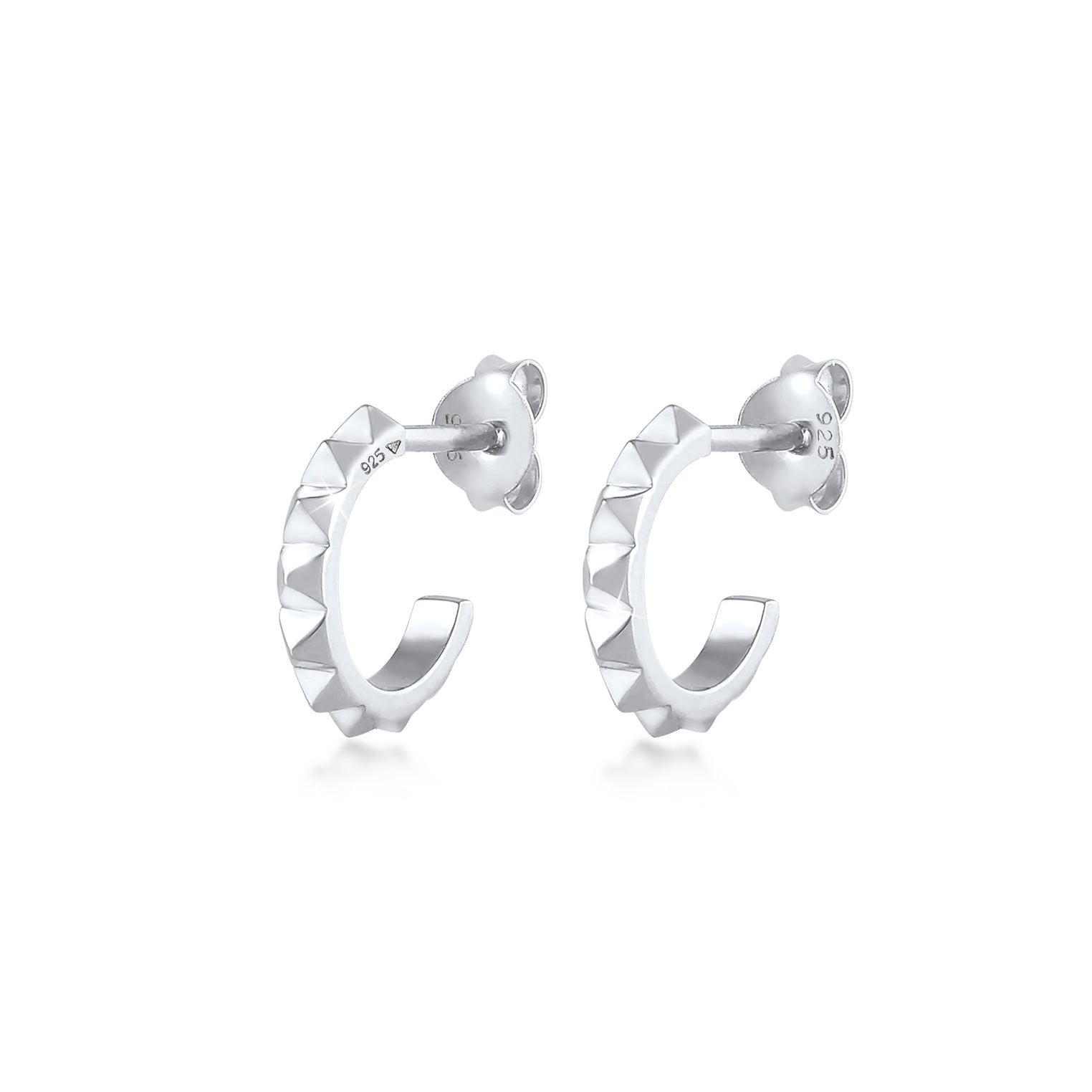 Silber - Elli | Ohrstecker | 925er Sterling Silber