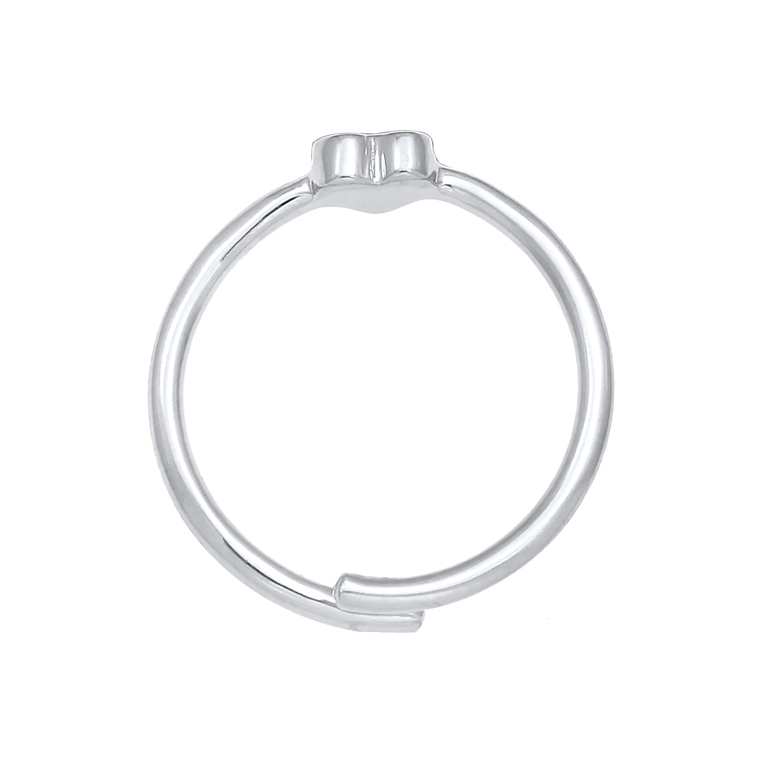 Silber - Elli | Ring Herz | 925er Sterling Silber
