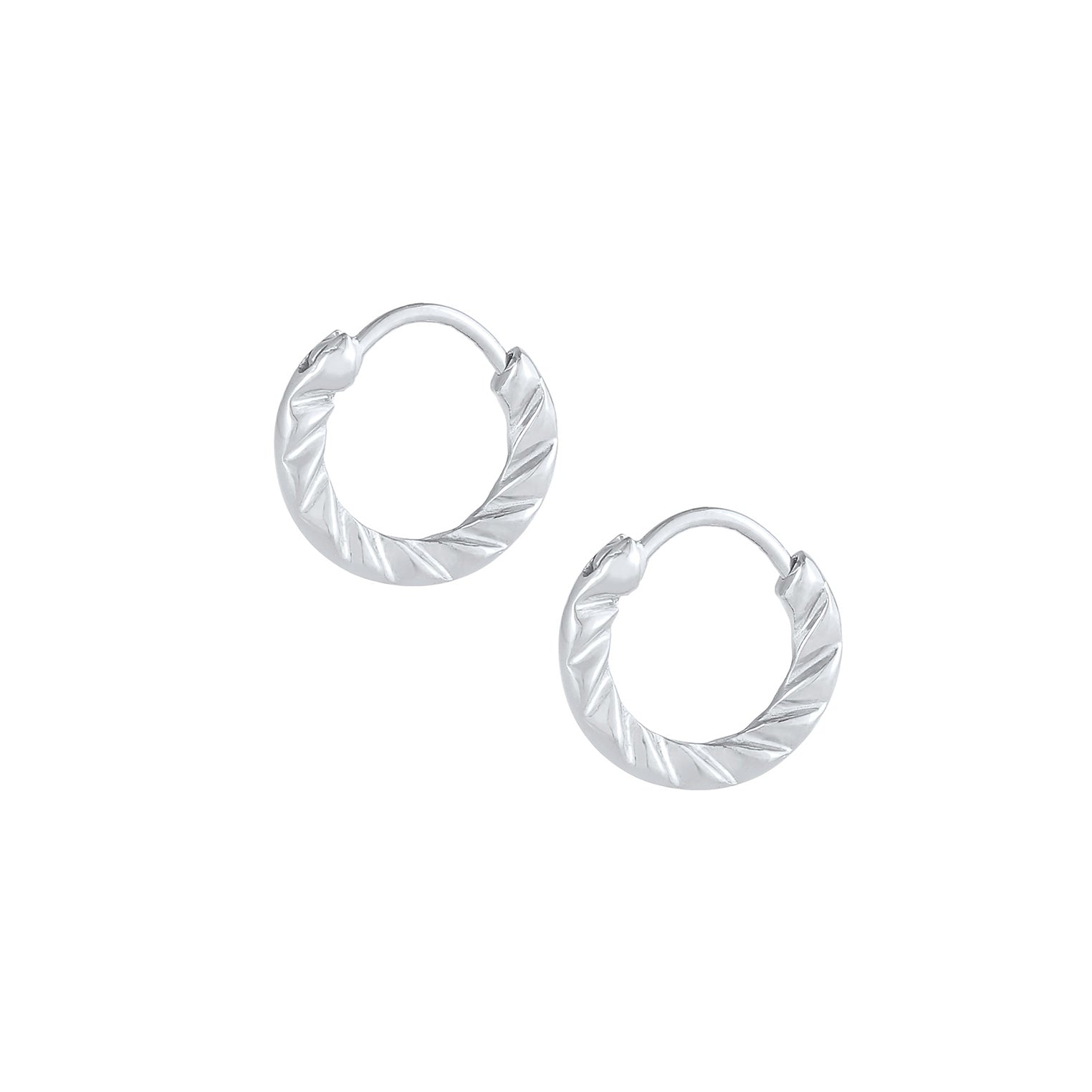 Silber - Elli | Creole | 925er Sterling Silber