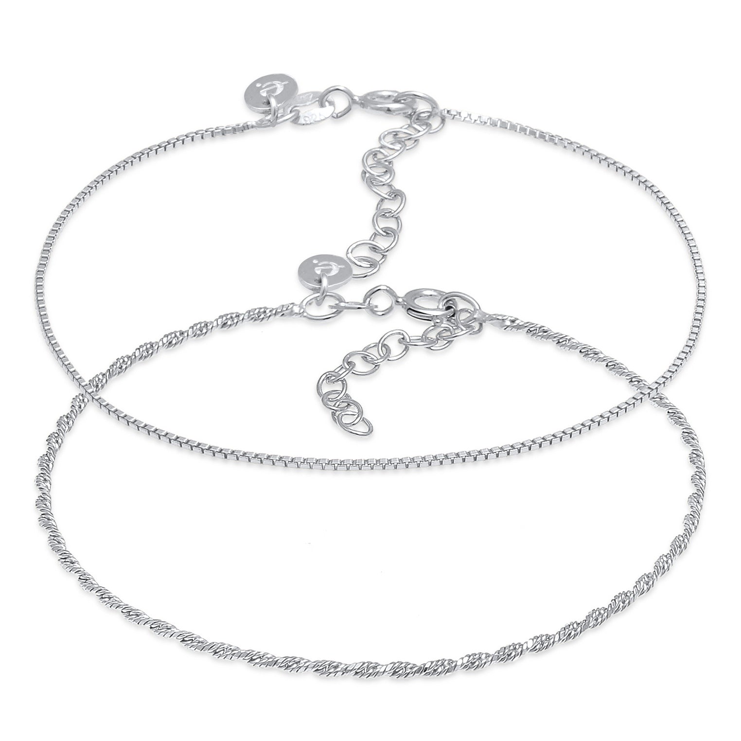 Lynn women's 925 silver gourmette chain bracelet - Gioielli Argento Store