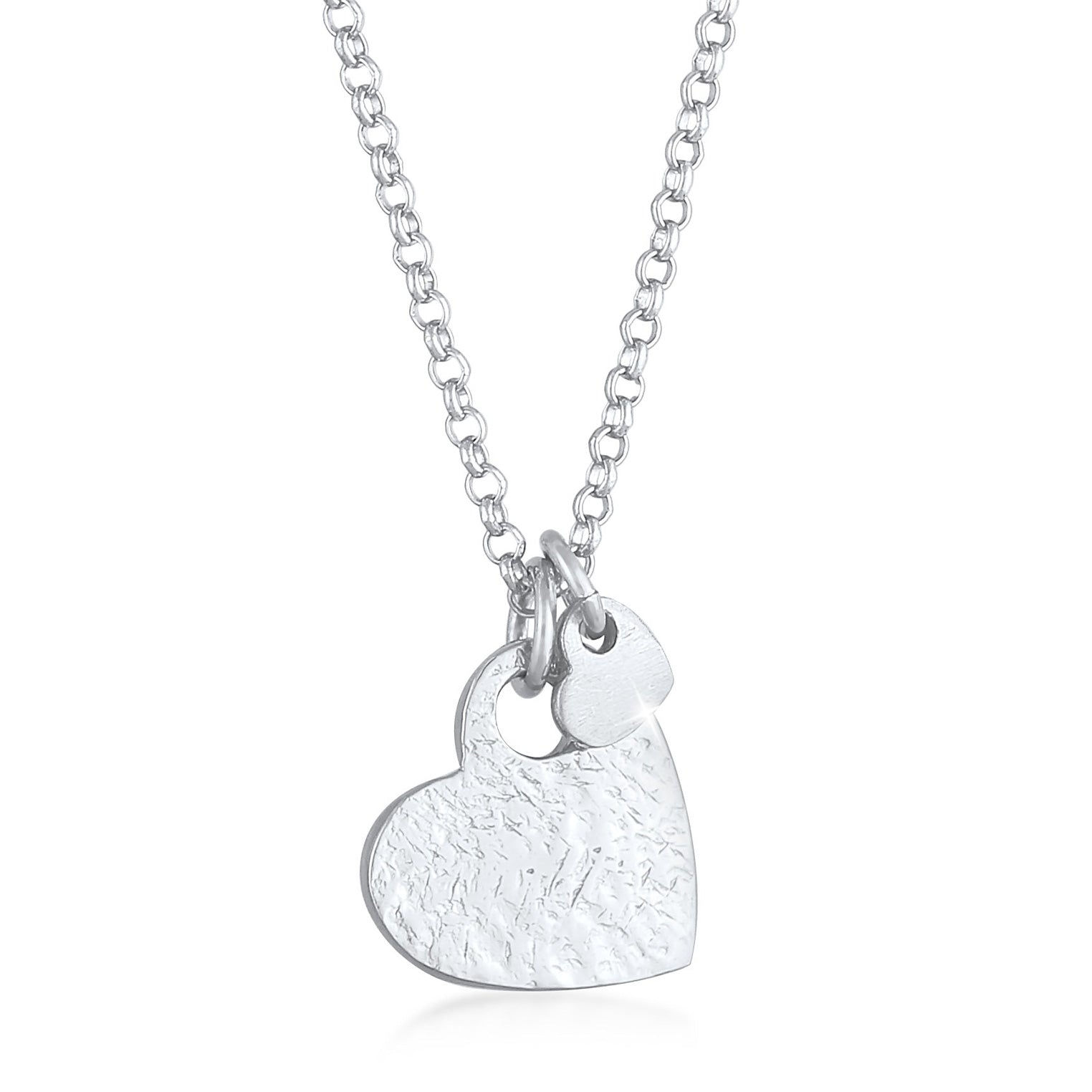 Silber - Elli | Halskette Herz | 925er Sterling Silber
